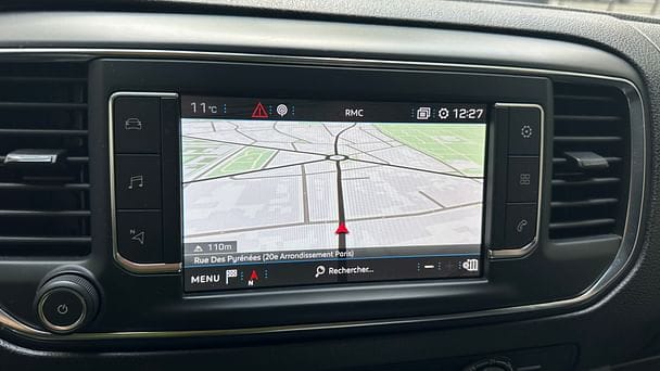 Citroen Jumpy avec Apple CarPlay
