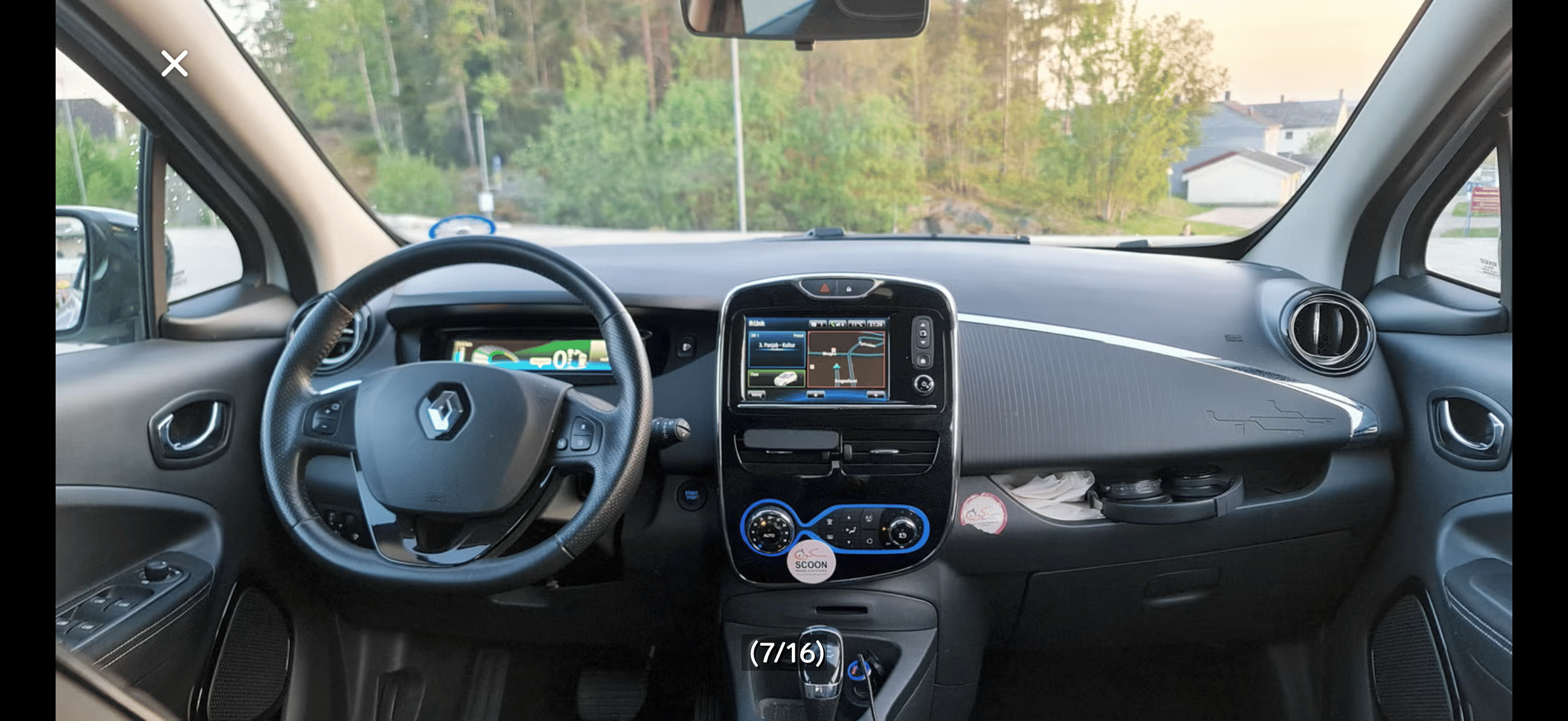 Renault ZOE, 2019, Elektrisk, automatisk