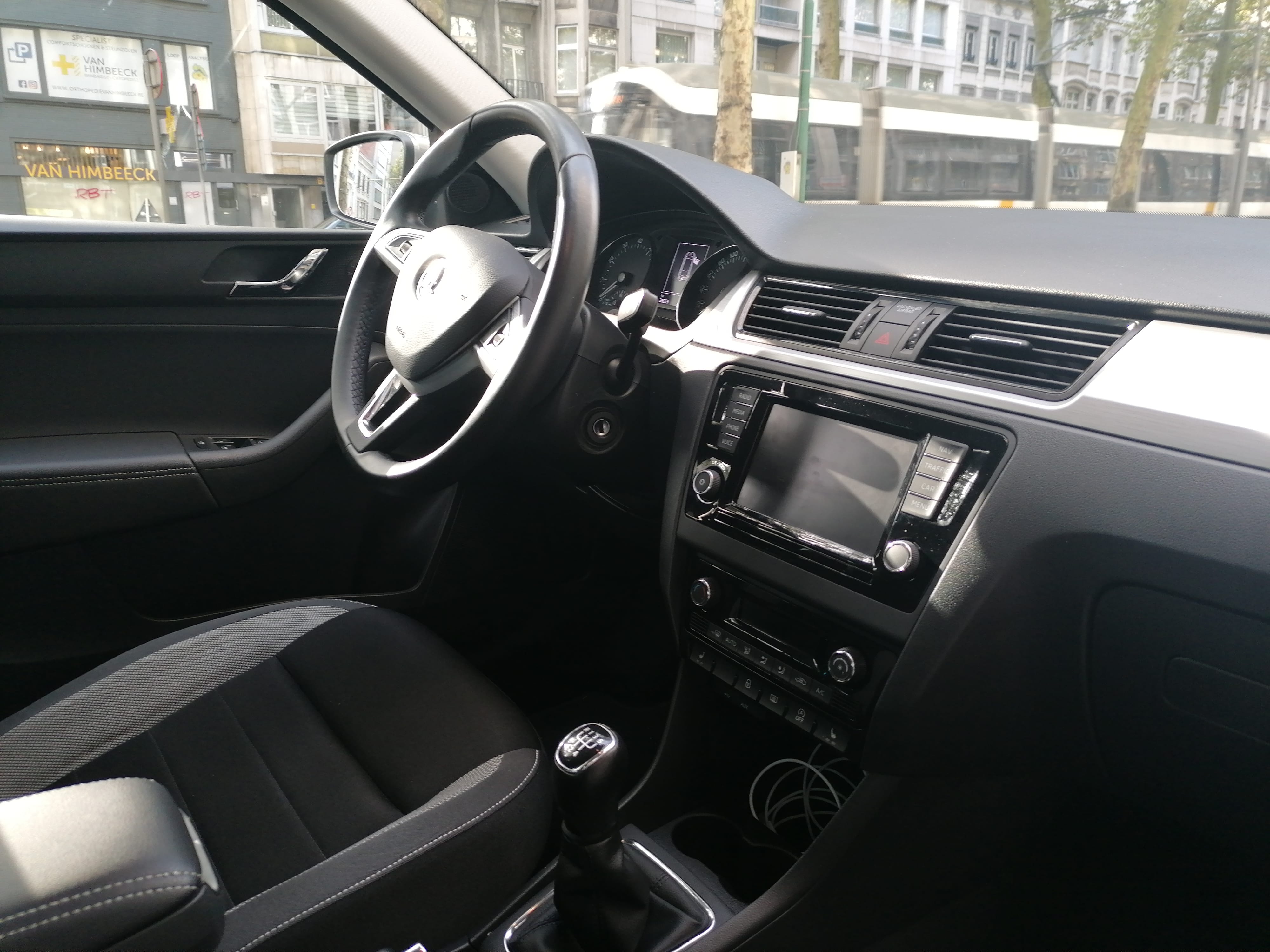 Skoda Rapid met Cruise control