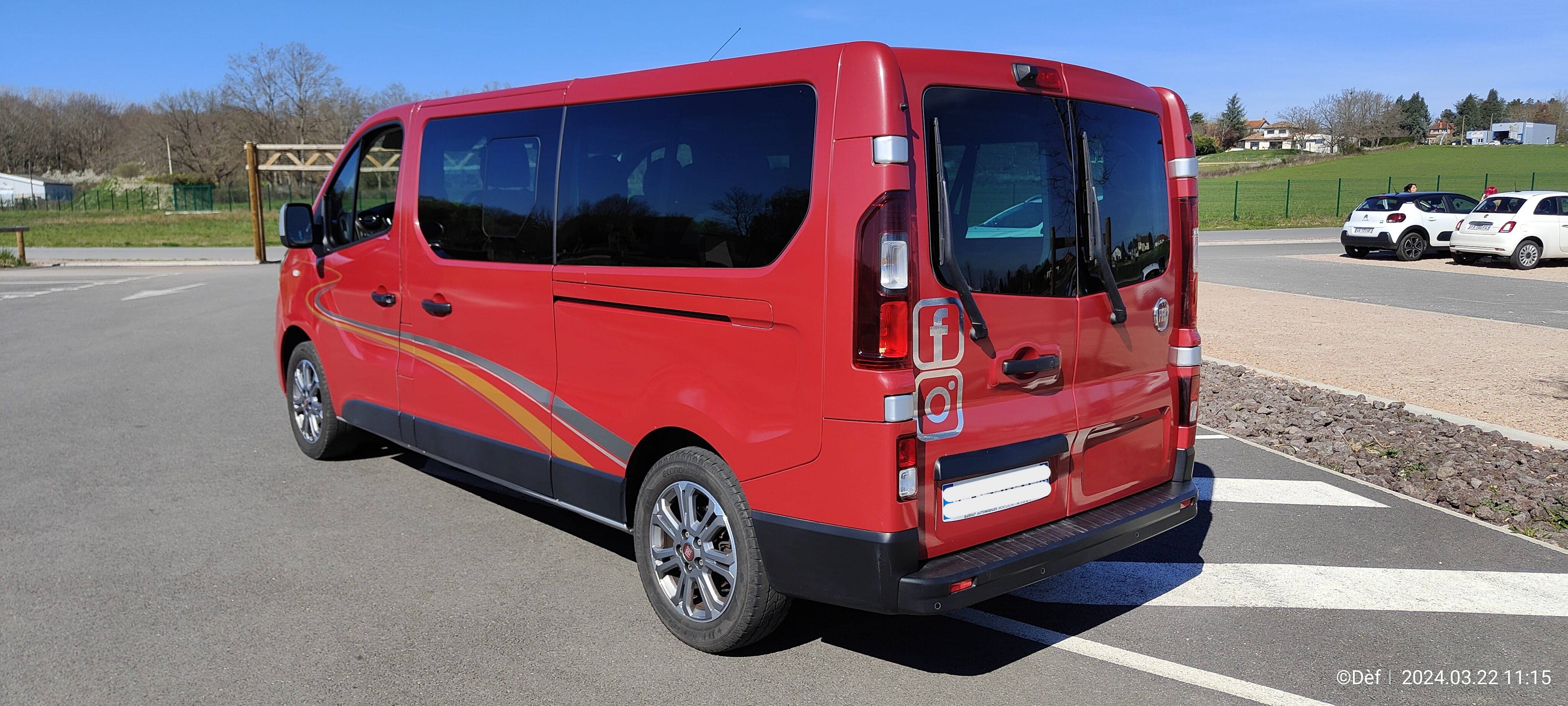 Fiat Talento Combi avec GPS