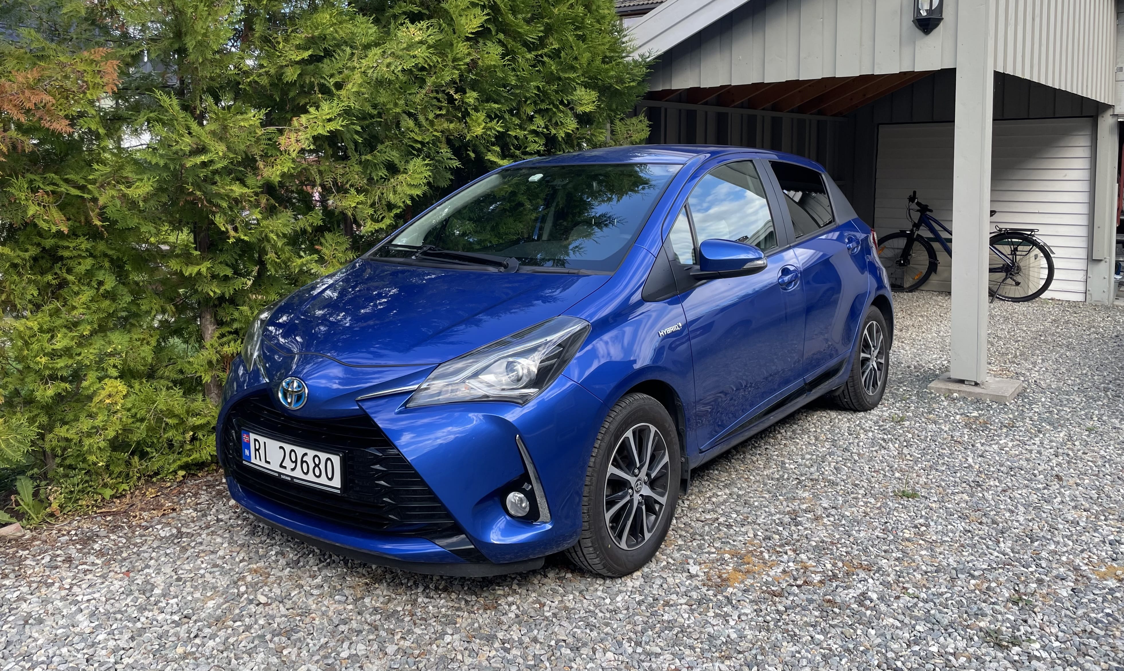 Toyota Yaris Hybrid, 2018, Blyfri 95 / Elektrisk (hybrid), automatisk