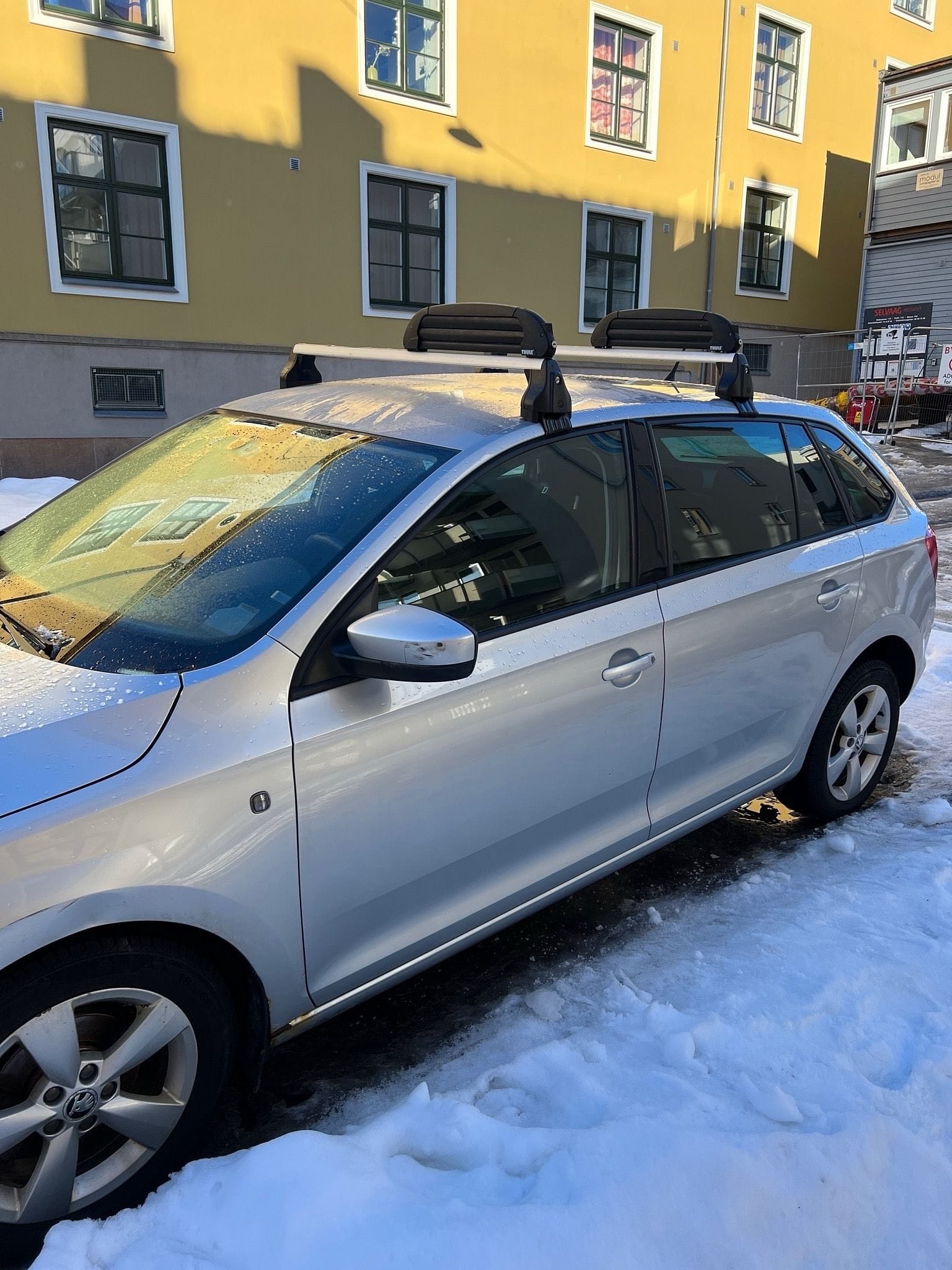 Skoda Rapid Spaceback med Vinterdekk