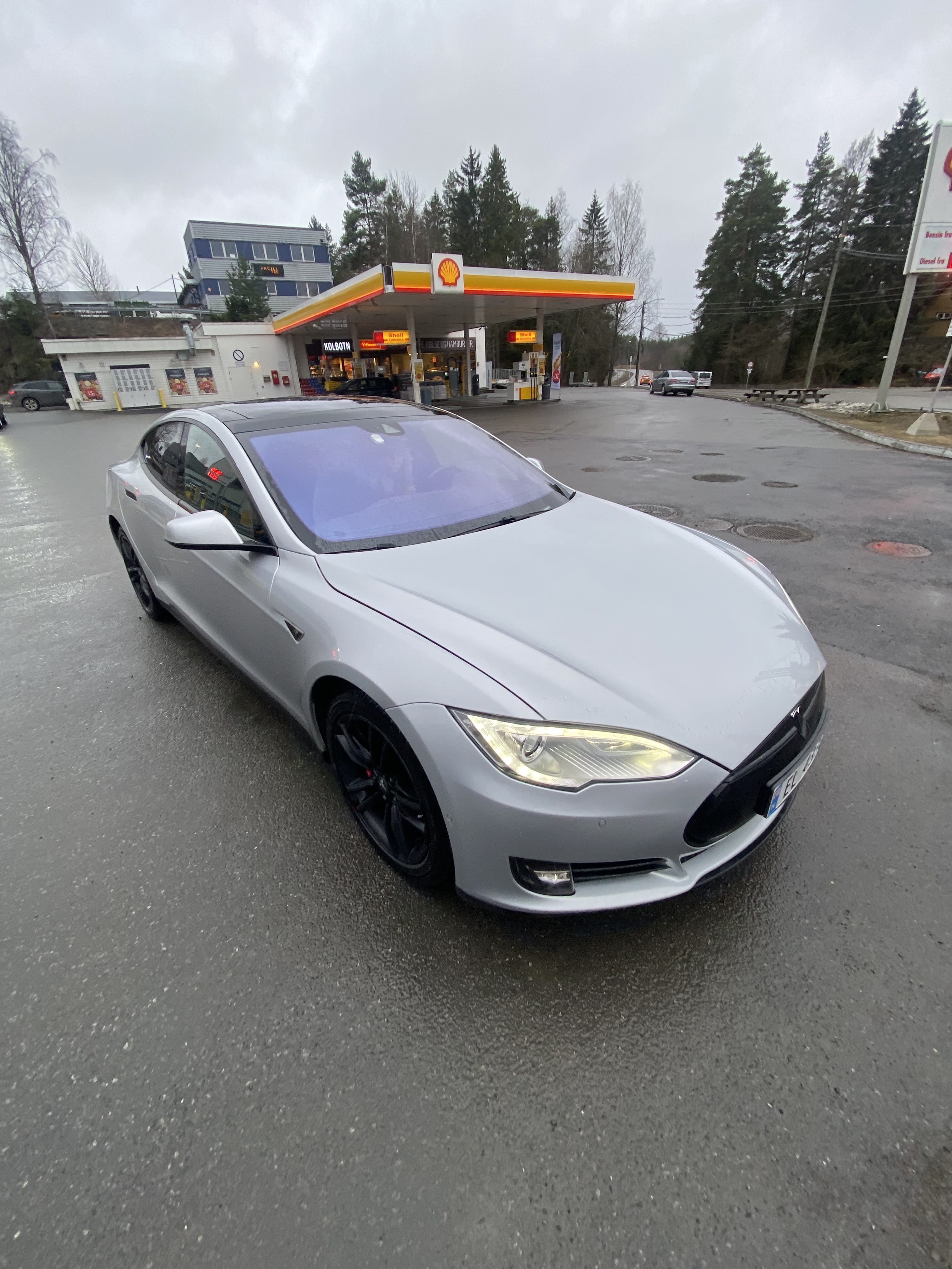 Tesla Model S P85D Gratis lading, 2015, Electric, automatic