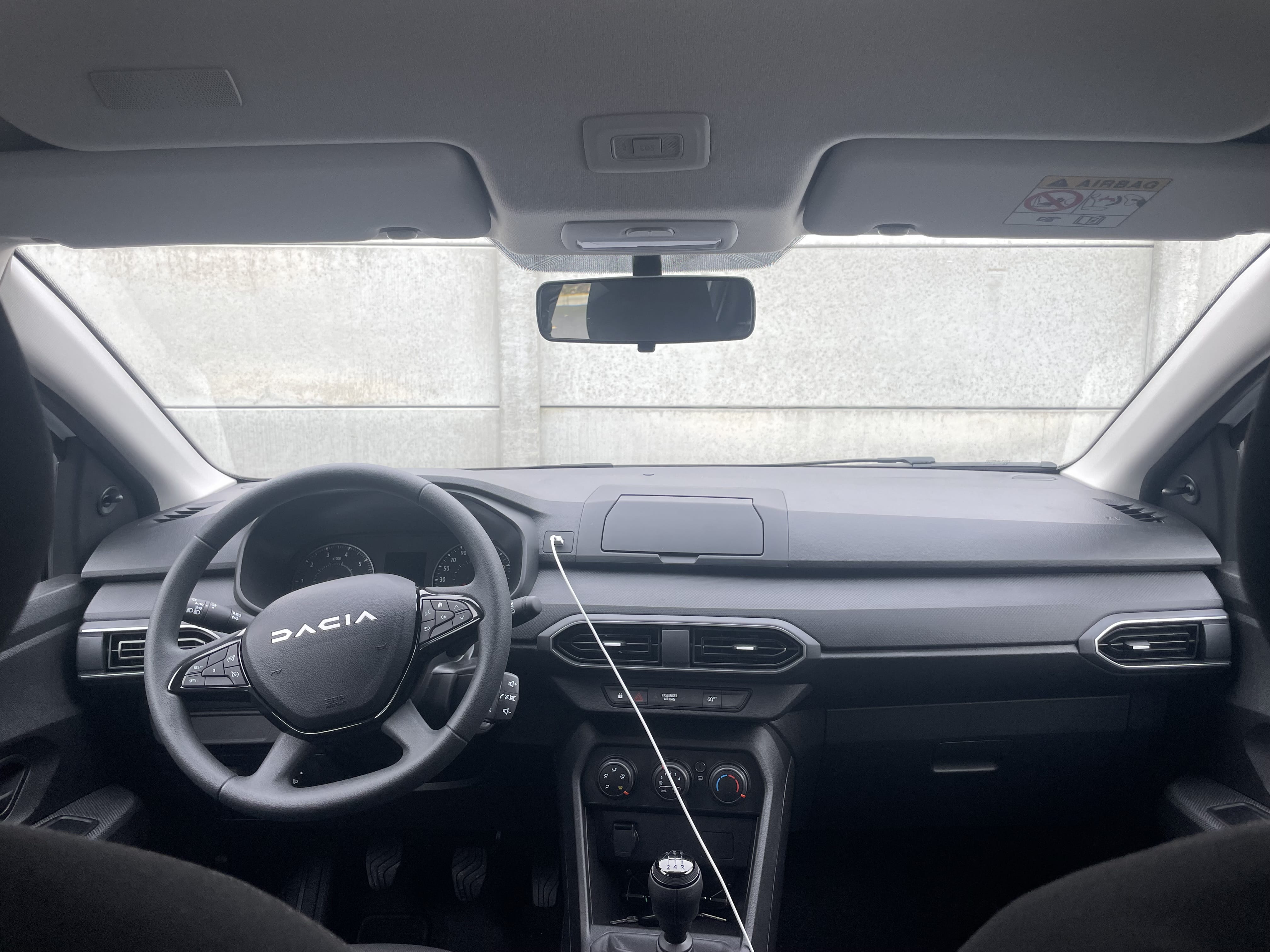 Dacia Sandero avec Entrée audio / iPod