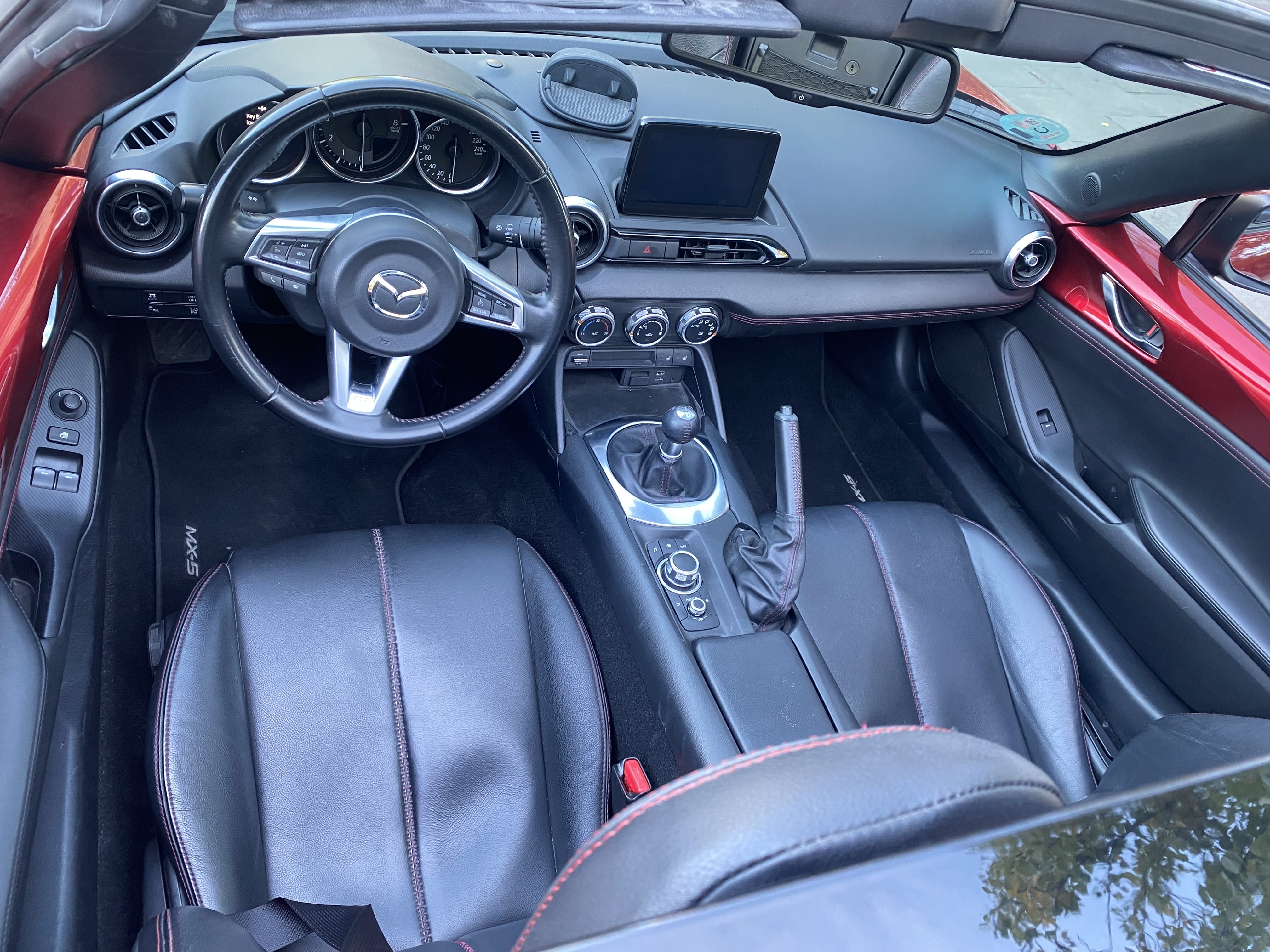 Mazda MX-5 Roadster con Android Auto