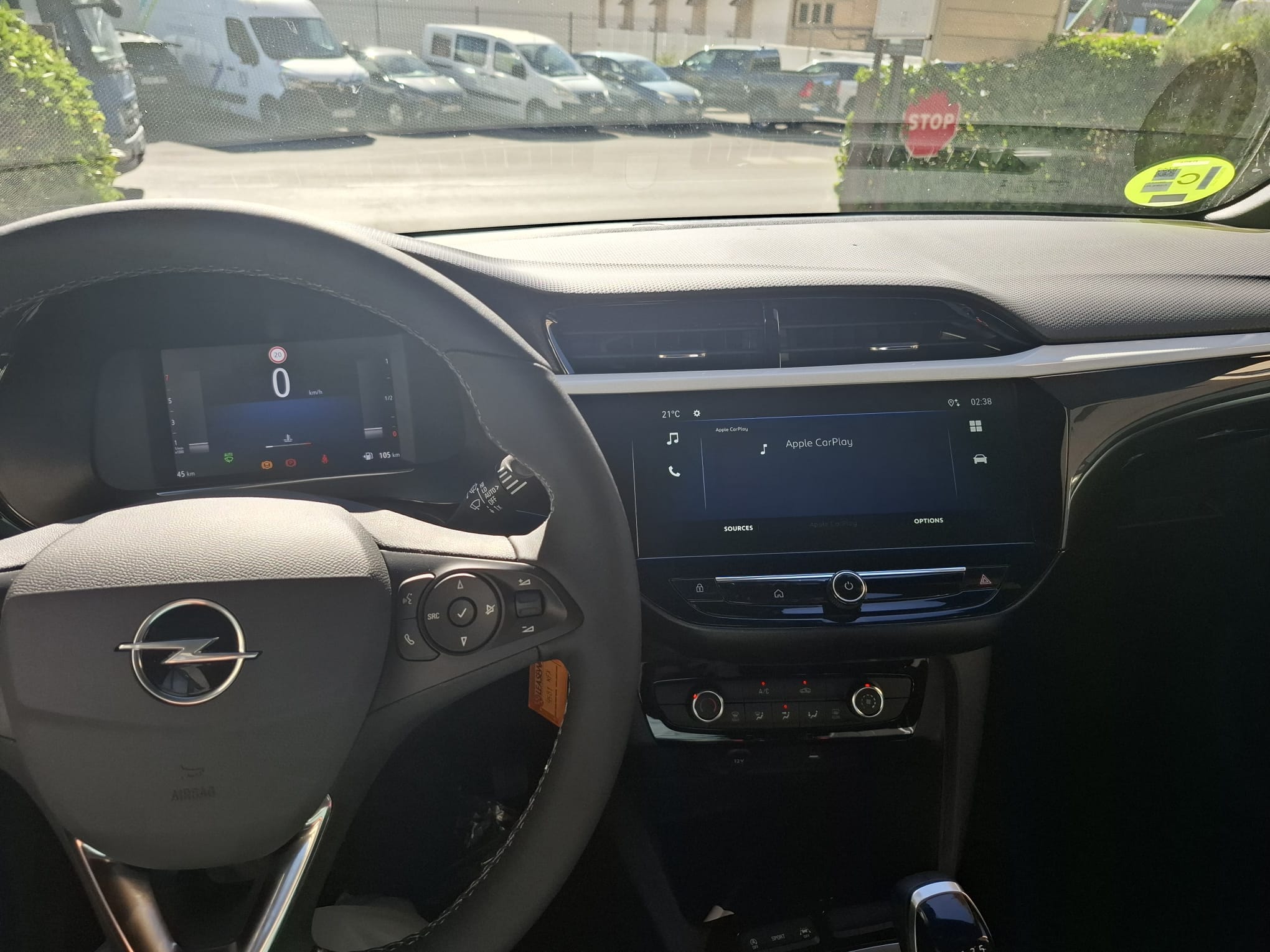 Opel Corsa avec Dashcam