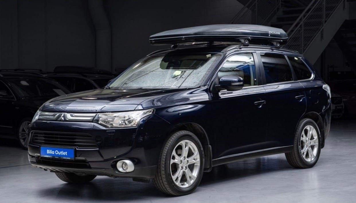 Mitsubishi Outlander, 2014, Blyfri 95, automatisk, 7 seter
