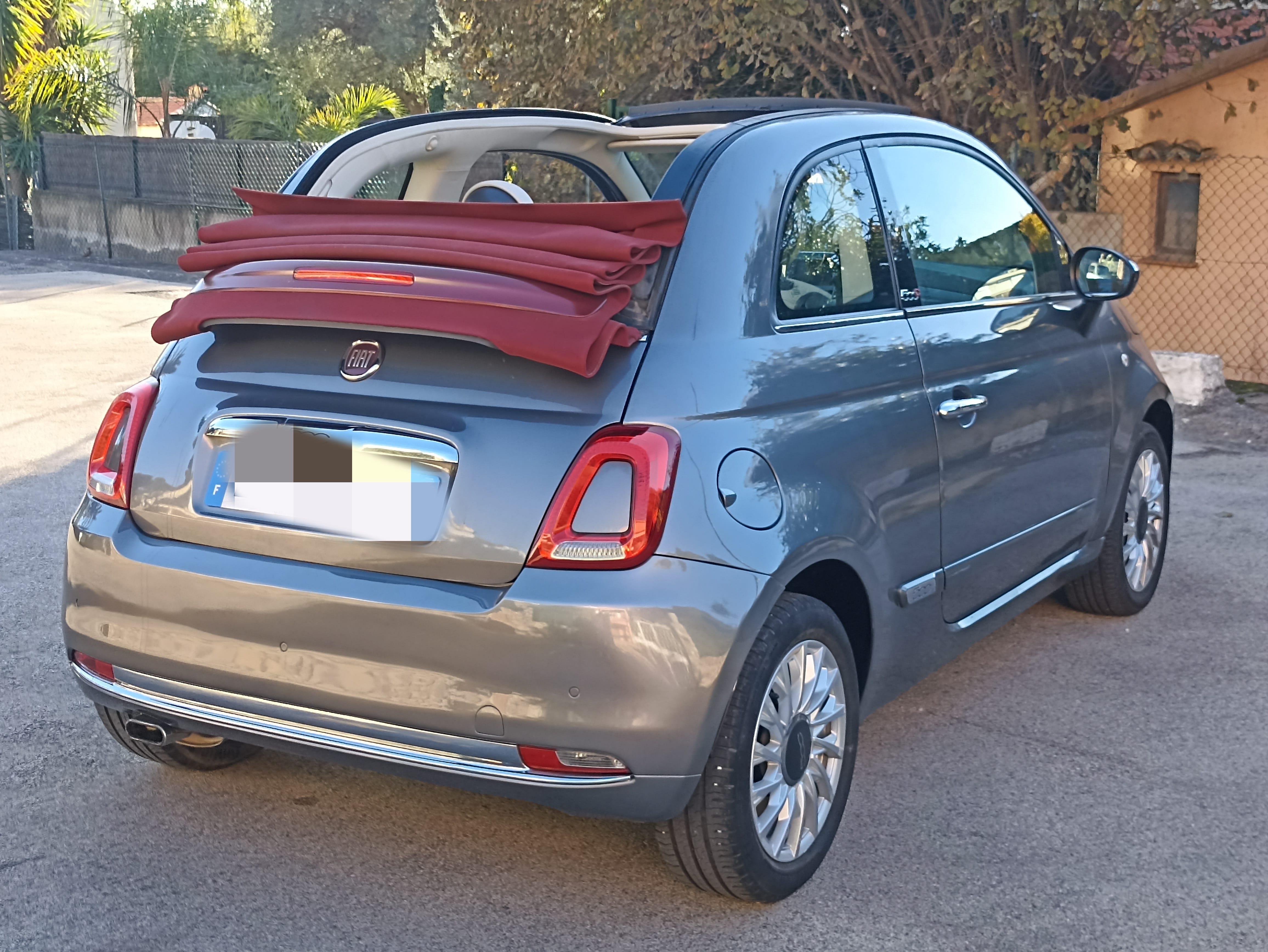 Fiat 500 C avec Régulateur de vitesse