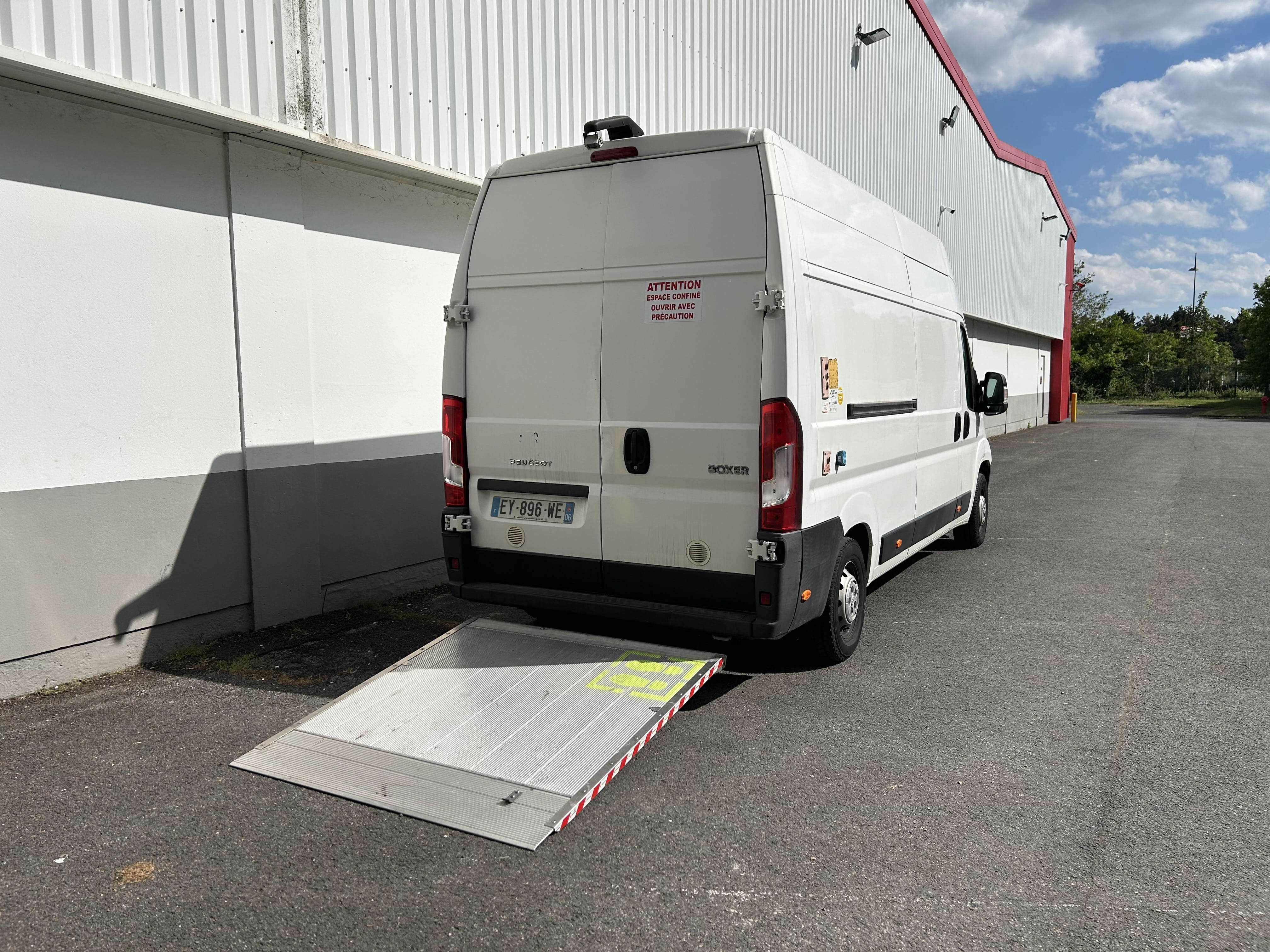 Peugeot Boxer avec GPS