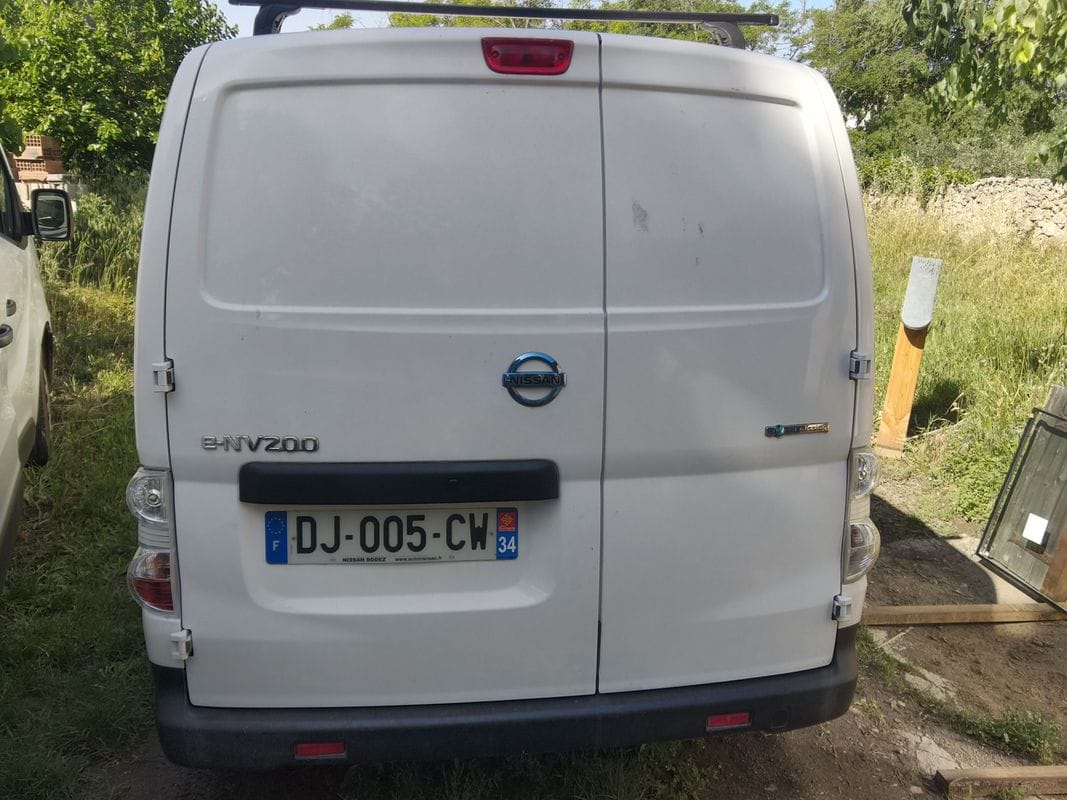 Nissan e-NV200 Fourgon électrique idéal petits trajets avec sangles avec Régulateur de vitesse
