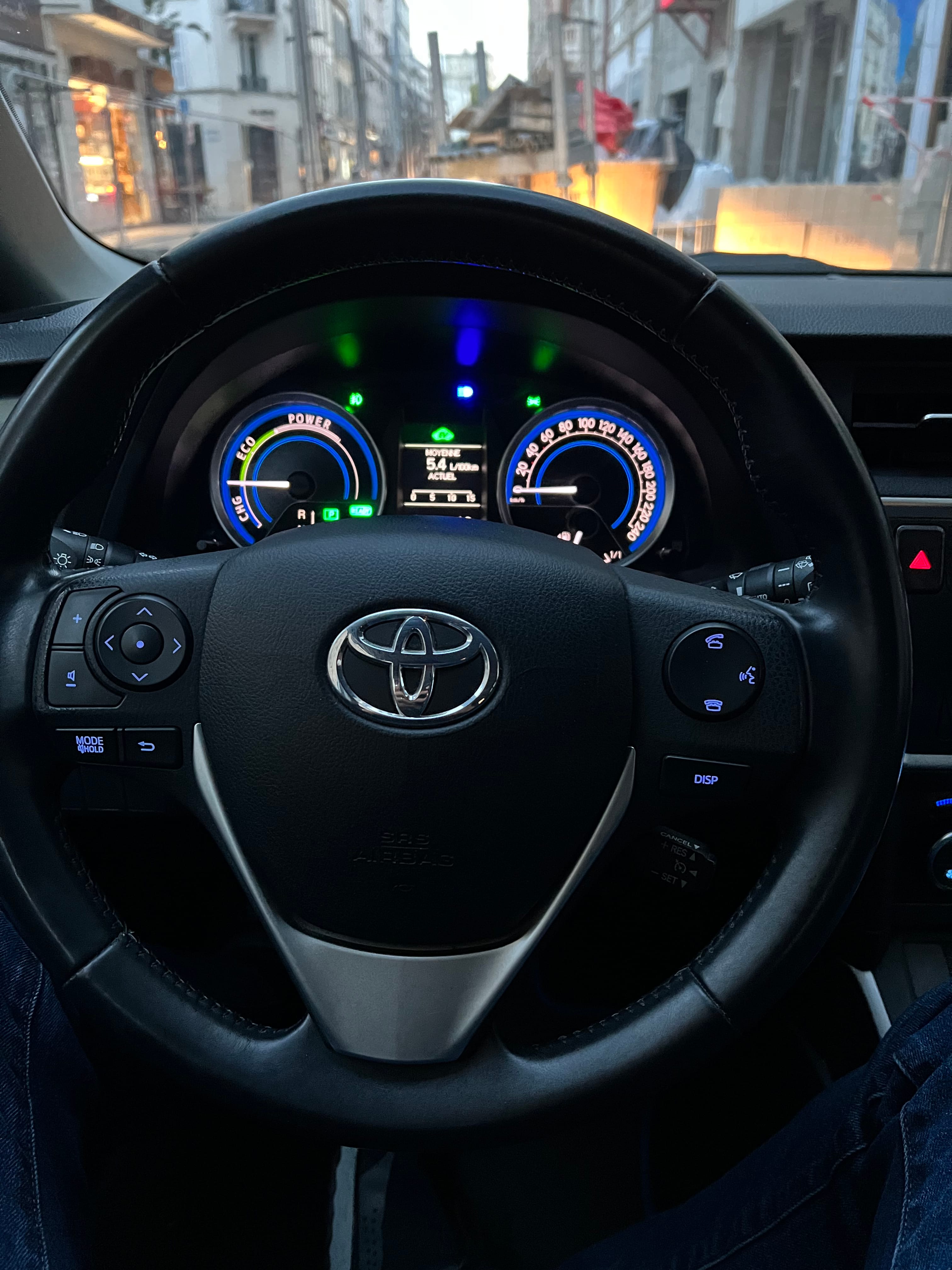 Toyota Auris avec Régulateur de vitesse