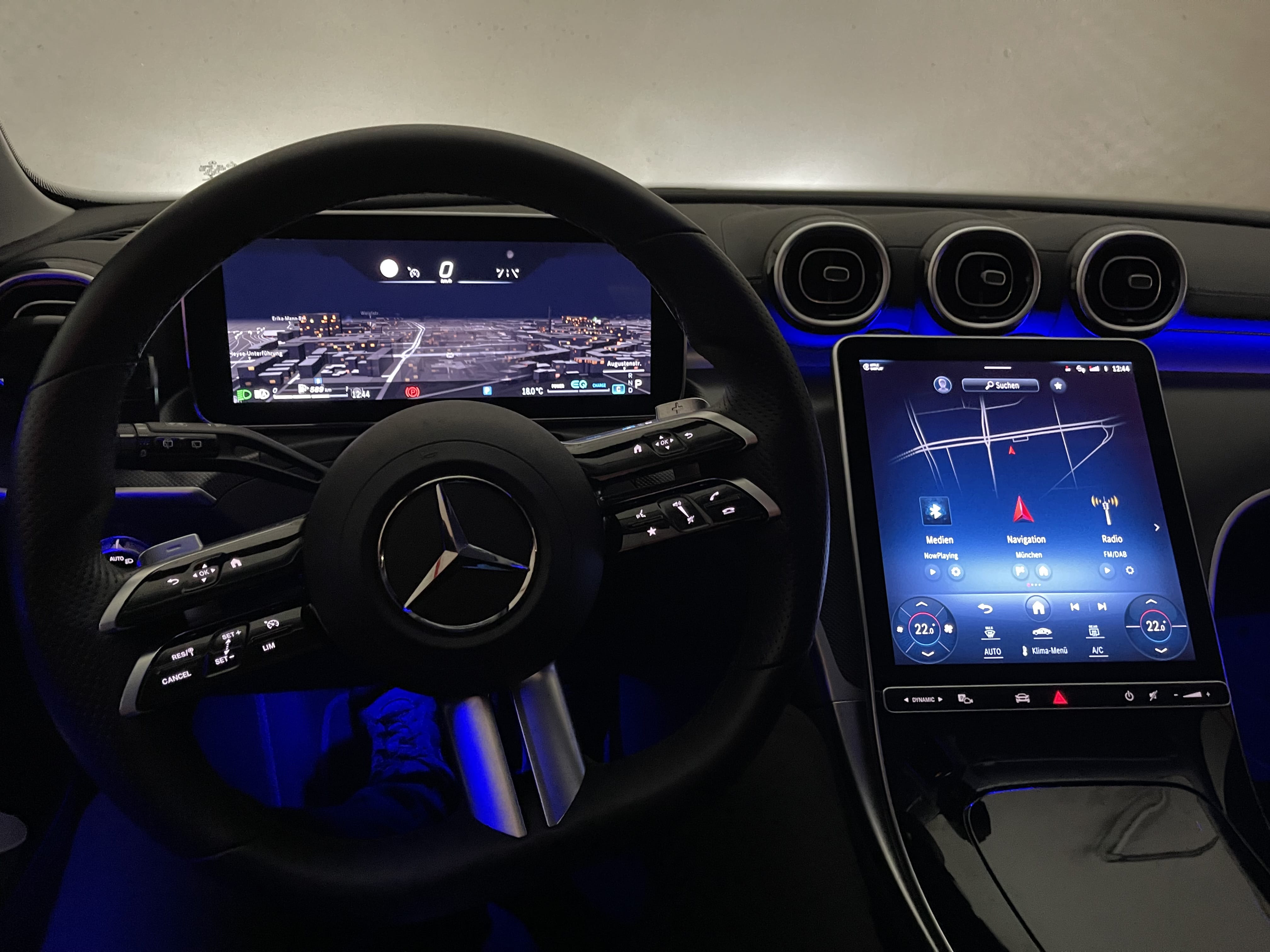 Mercedes-Benz C-Klasse mit Bluetooth-Audio