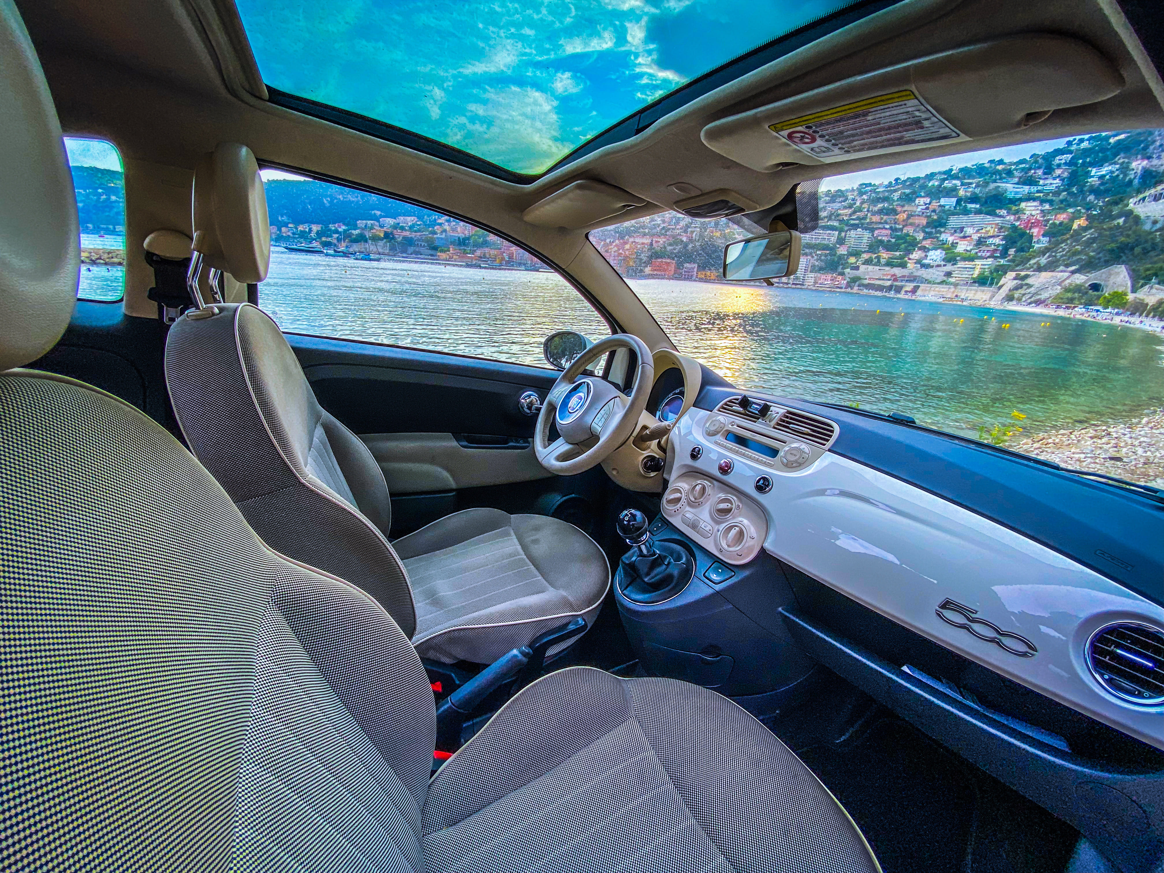 Fiat 500 760 avec Chaines