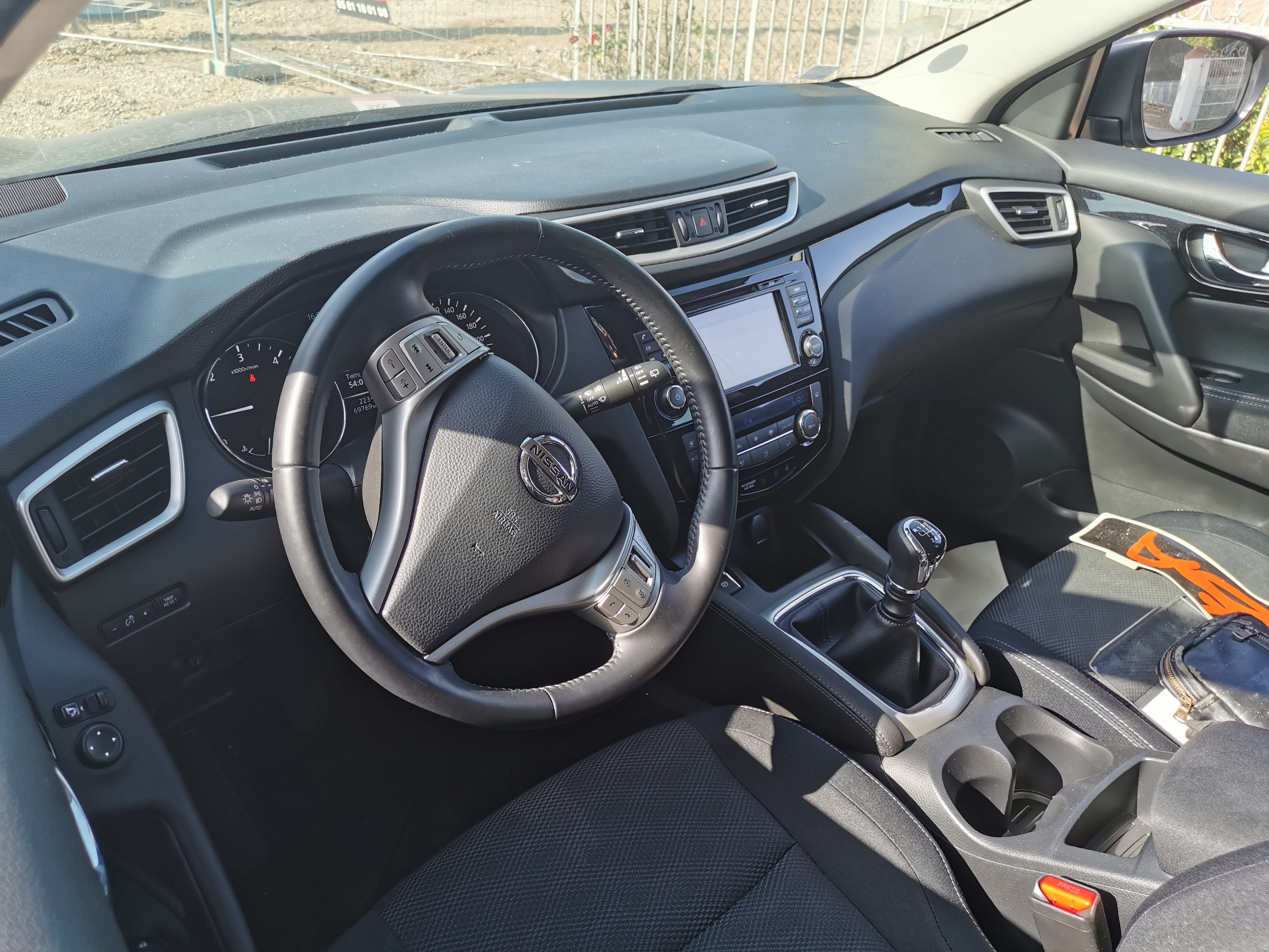 Nissan Qashqai avec Dashcam