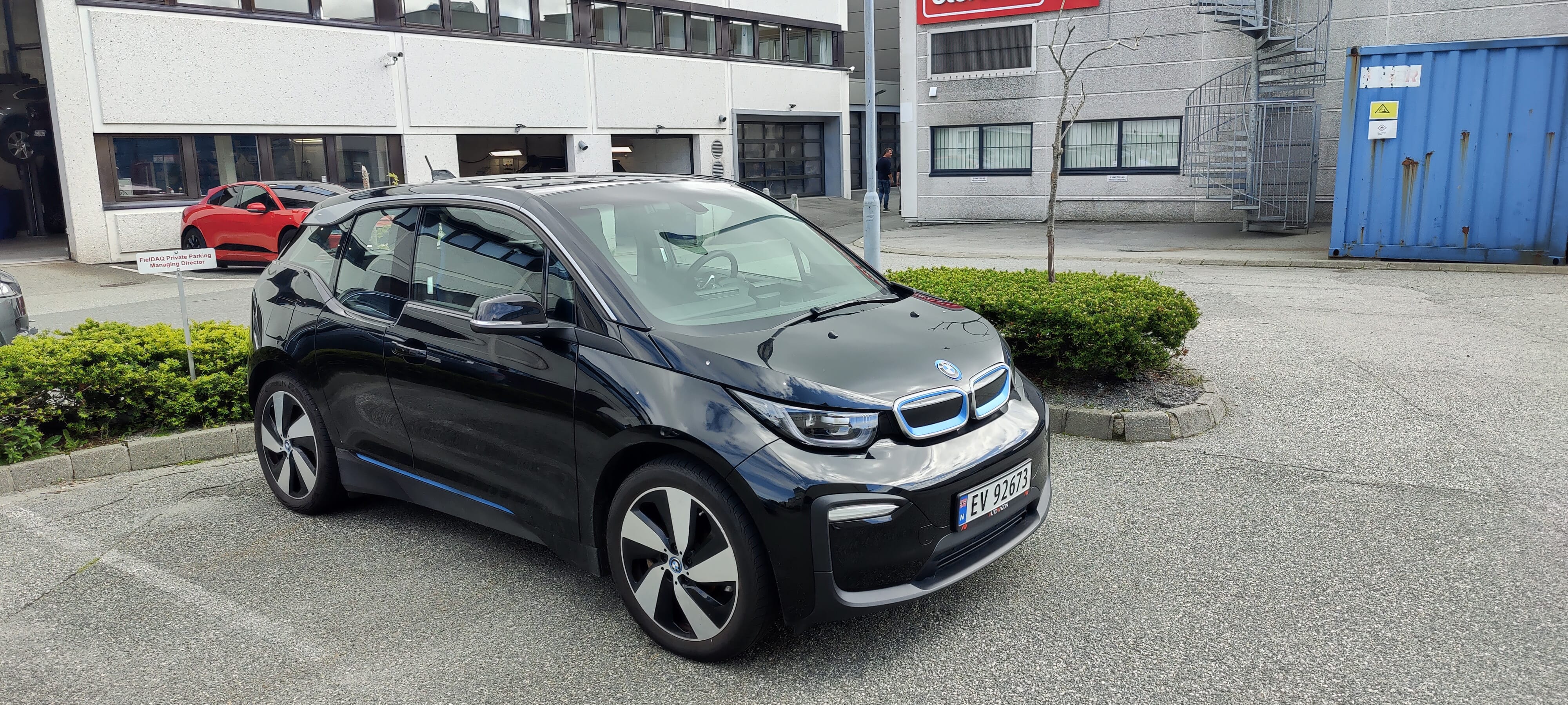 BMW i3 med Vinterdekk