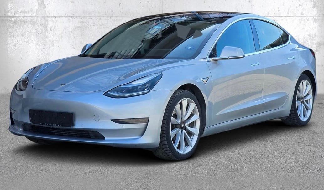 Tesla Model 3 Long Range, 2019, Elektrisk, automatisk