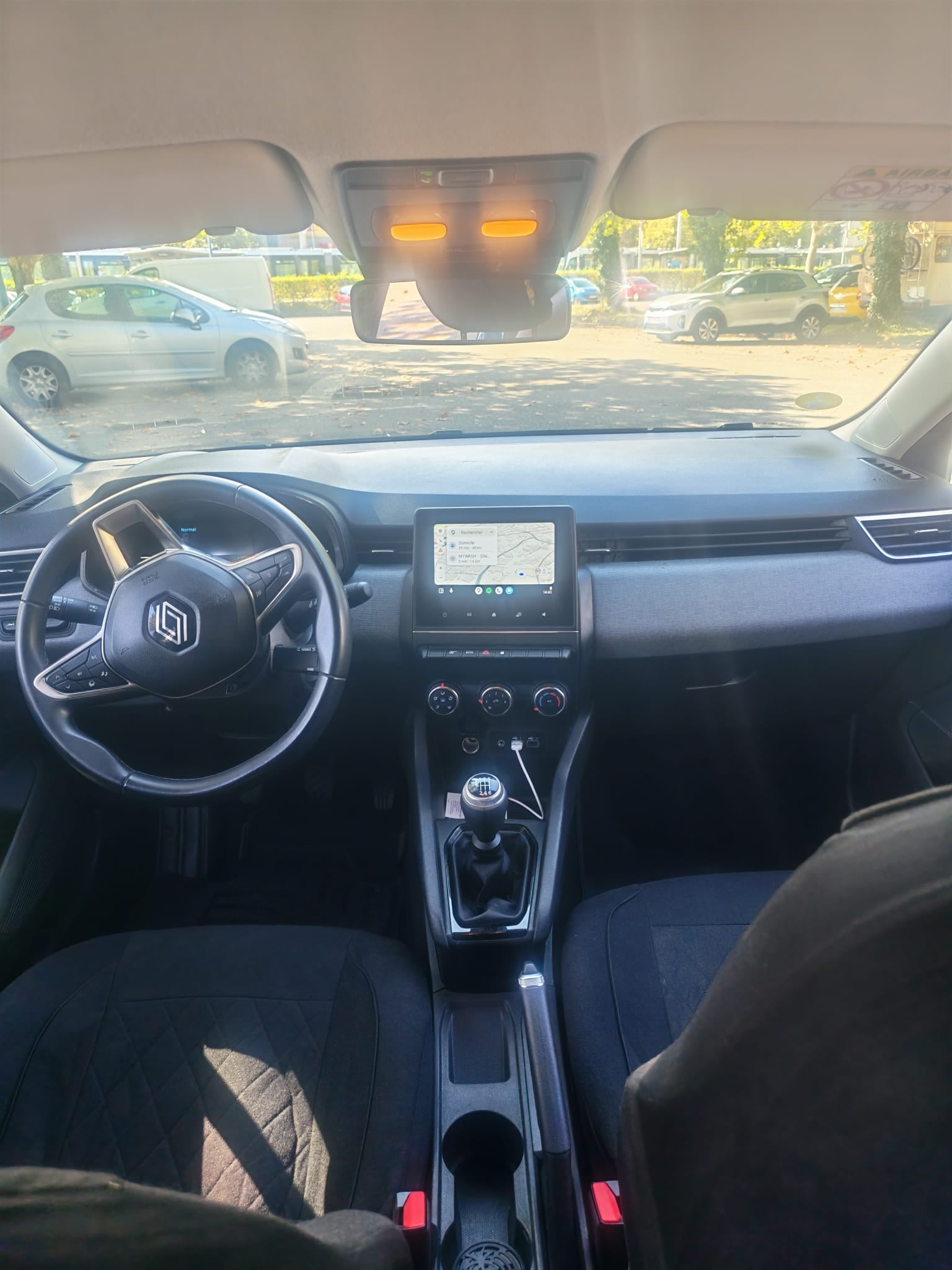 Renault Clio avec GPS