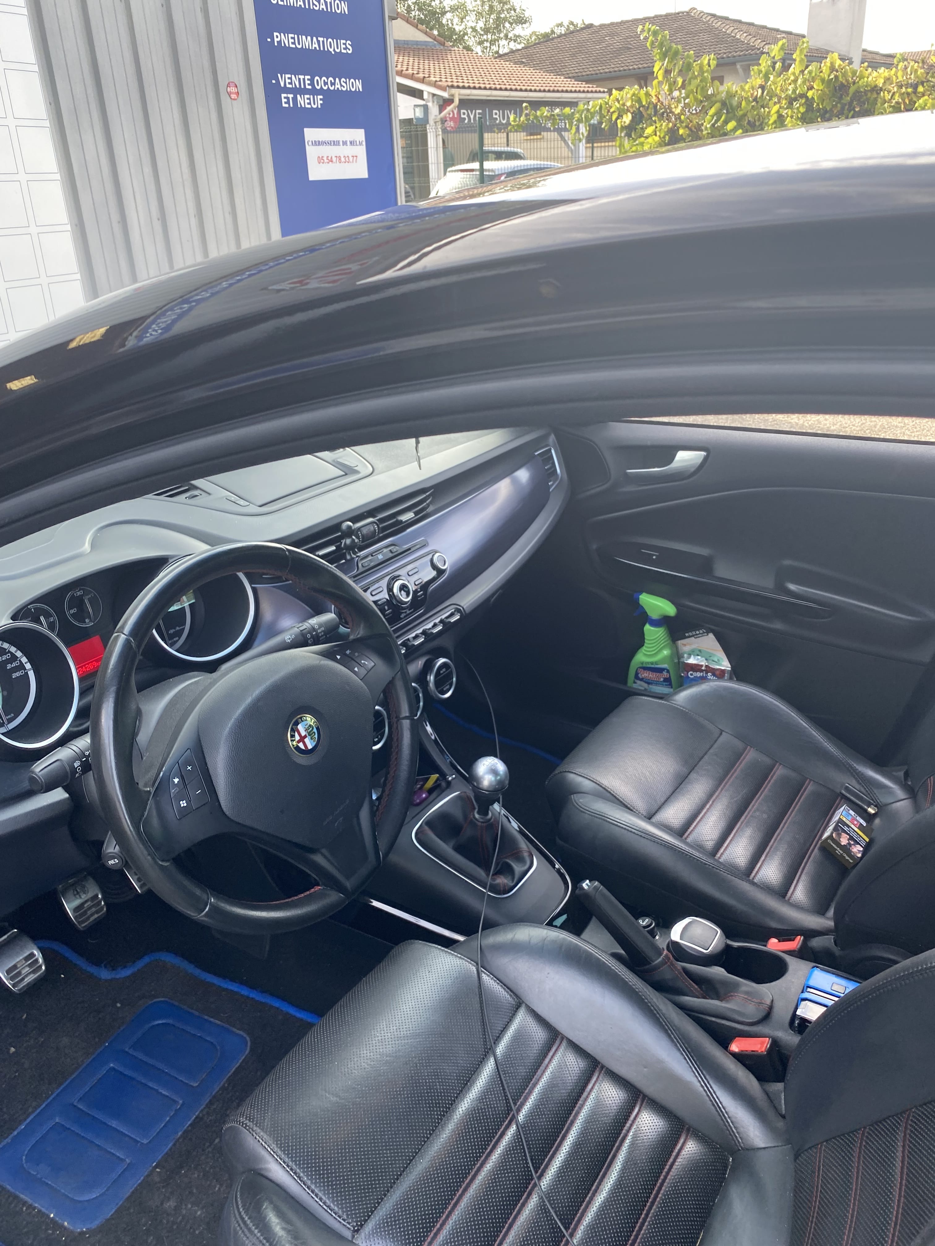 Alfa-Romeo Giulietta avec Dashcam