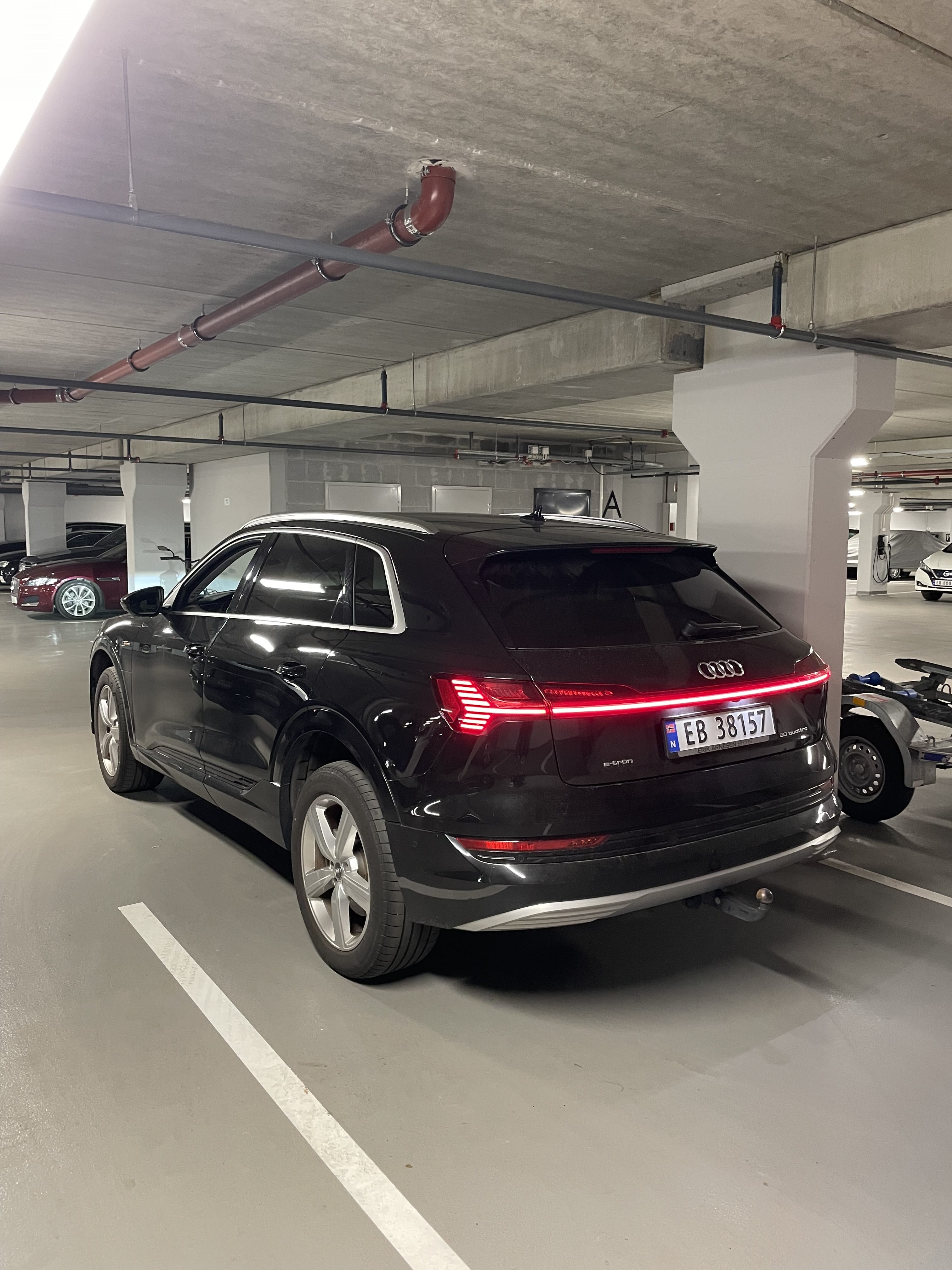 Audi e-tron med Aircondition
