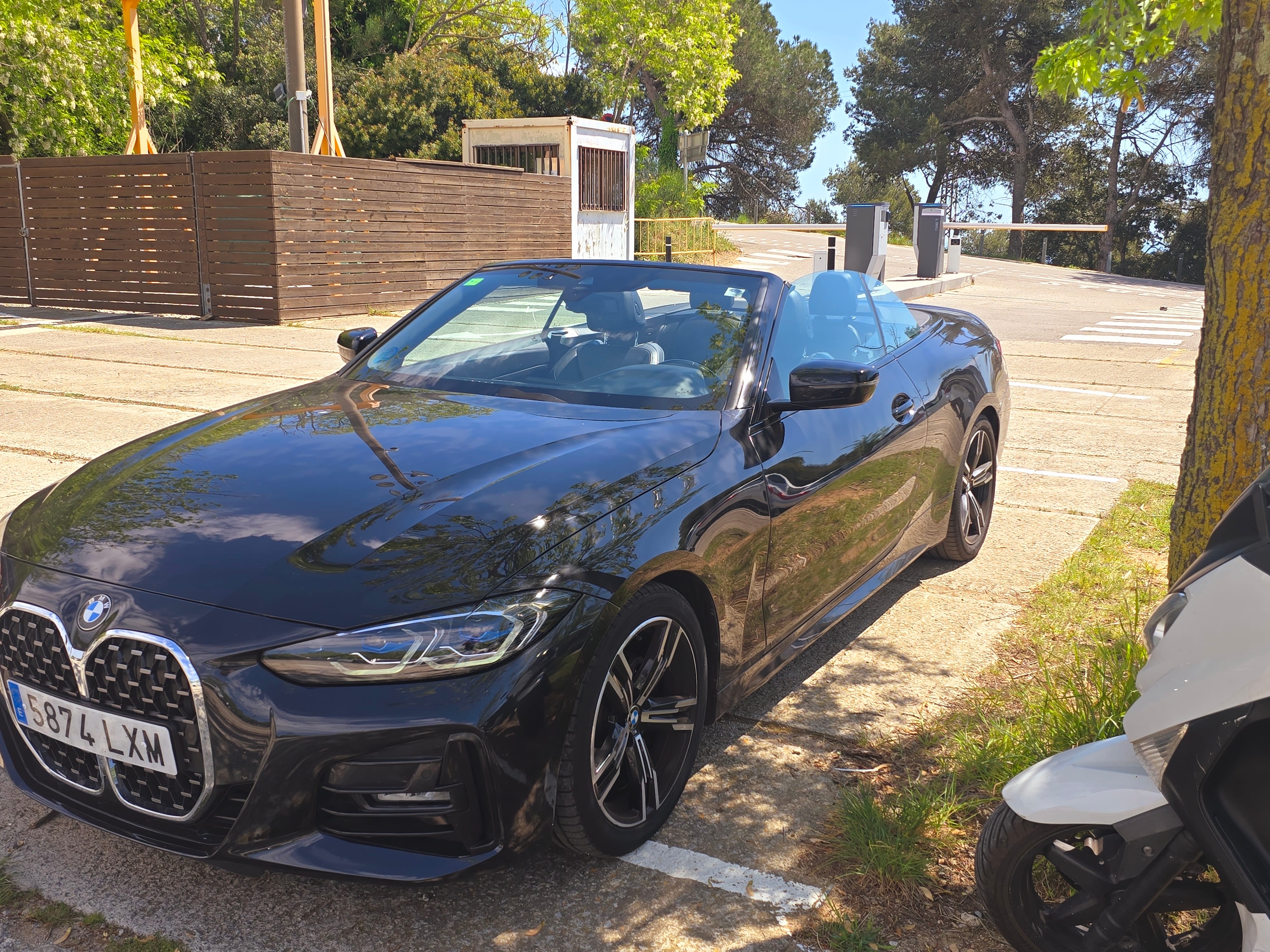 BMW Serie 4 Cabrio 420d ECO sticker, 2022, Automatik