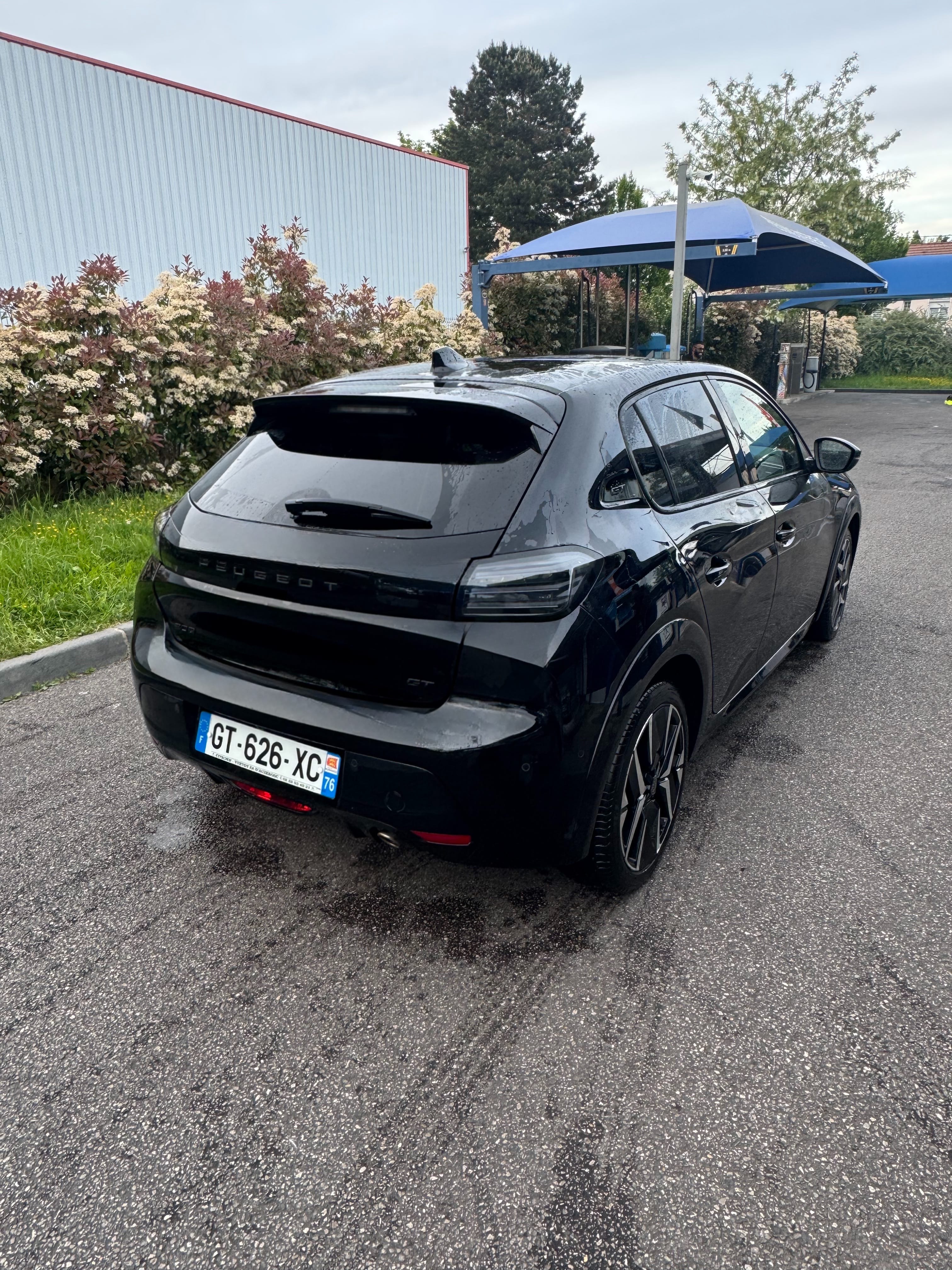 Peugeot 208 with Backup camera