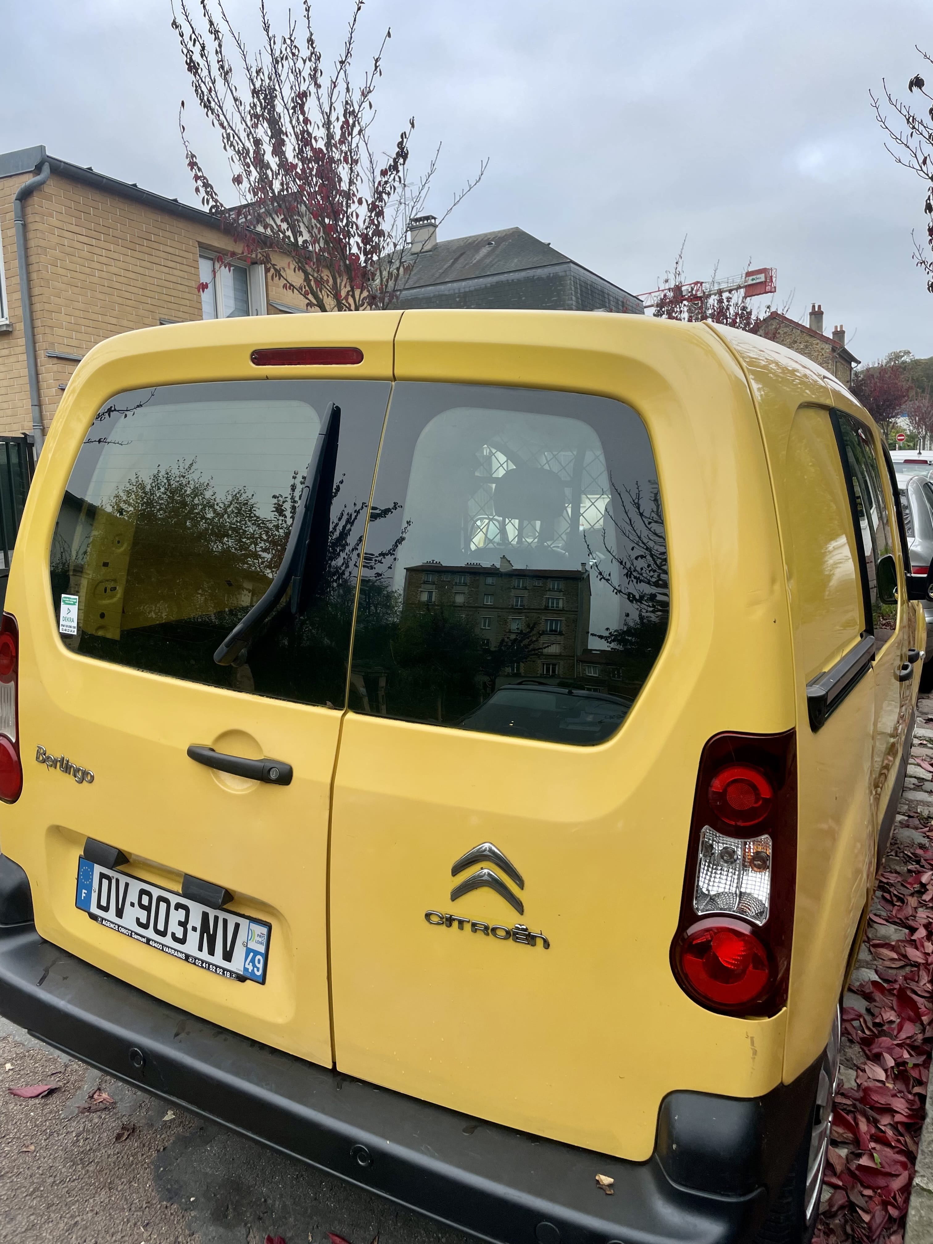 Citroen Berlingo avec Porte-vélos