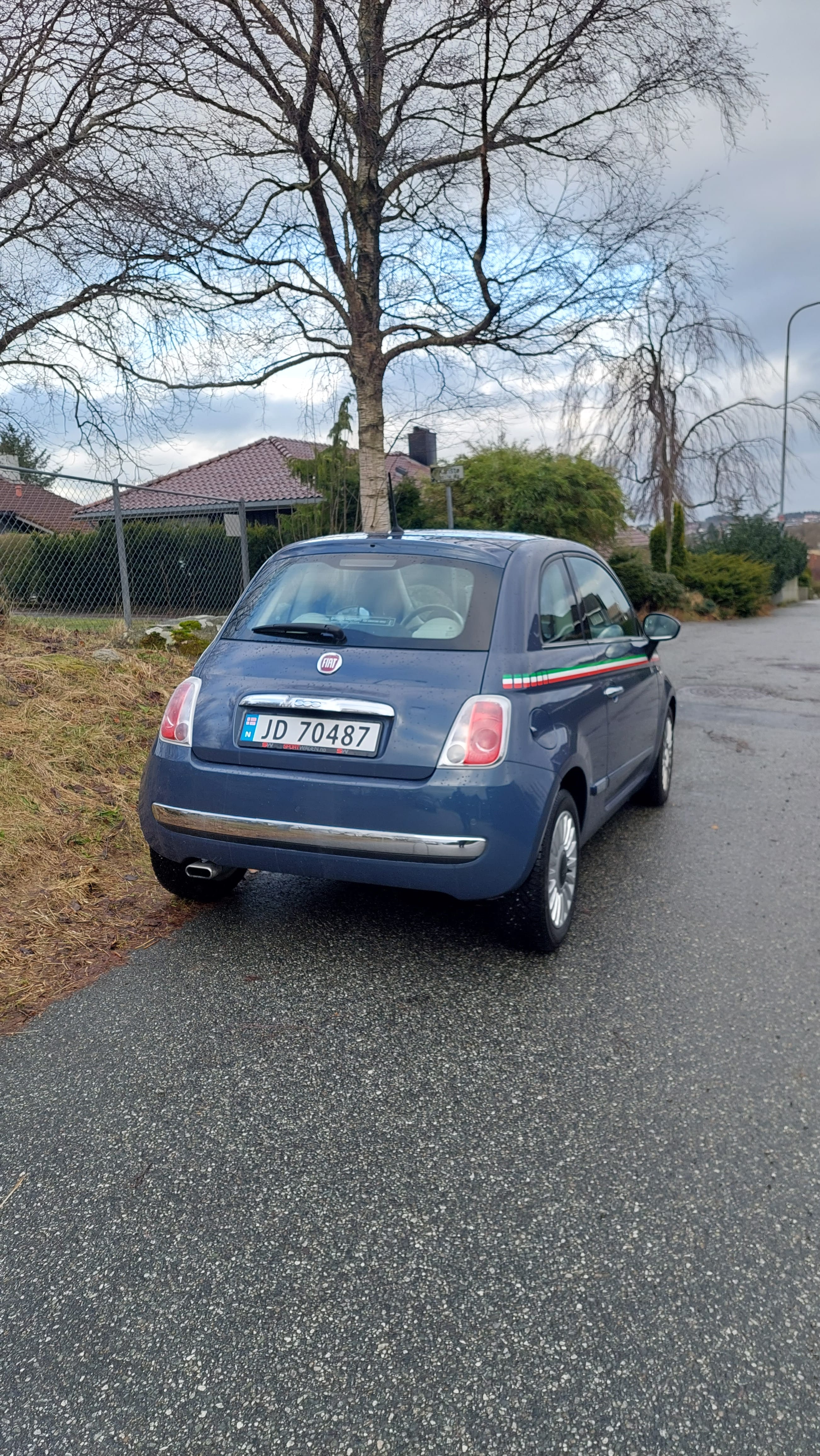 Fiat 500 with GPS