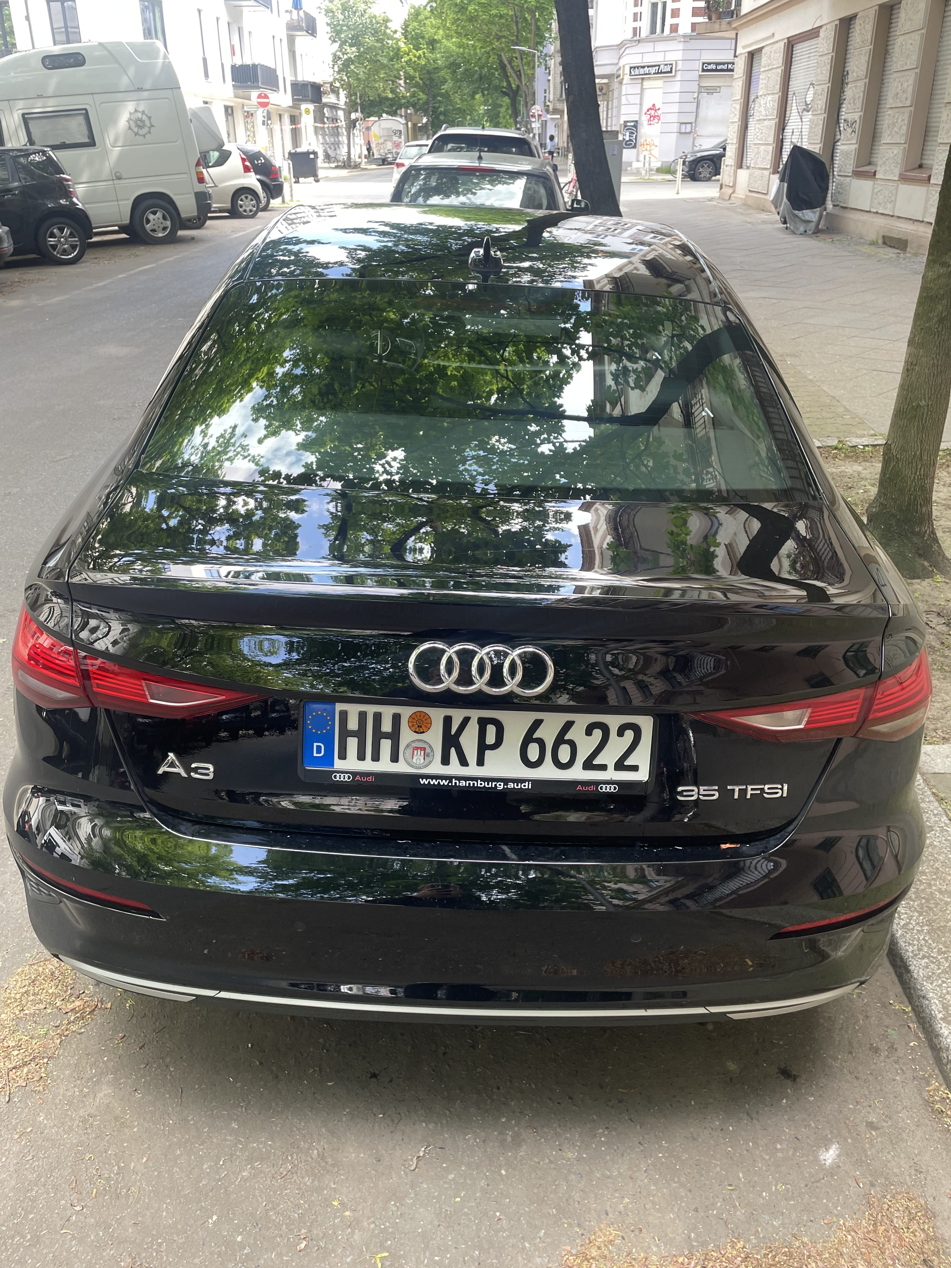 Audi A3 mit Navigationsgerät