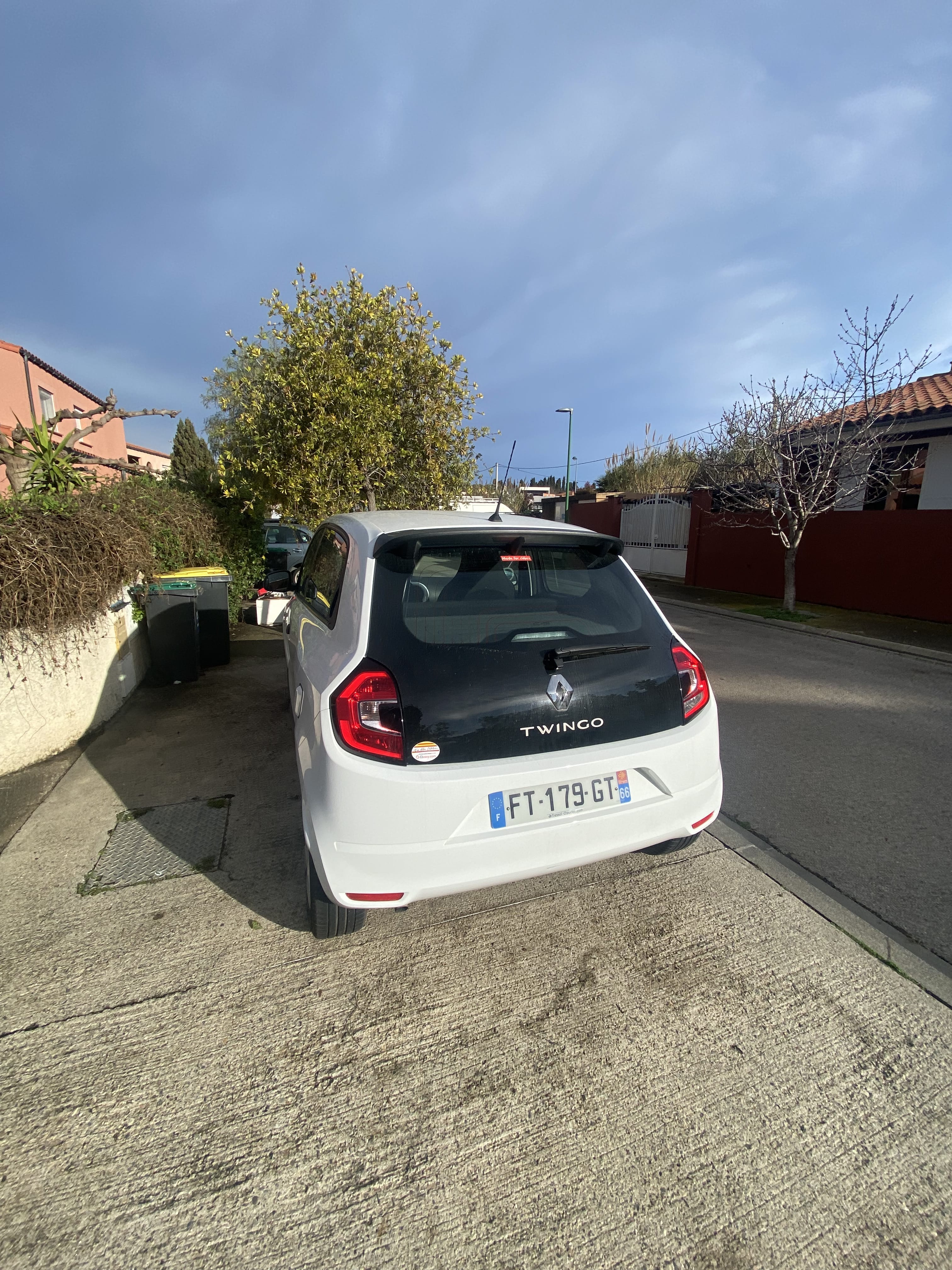 Renault Twingo III avec Siège bébé