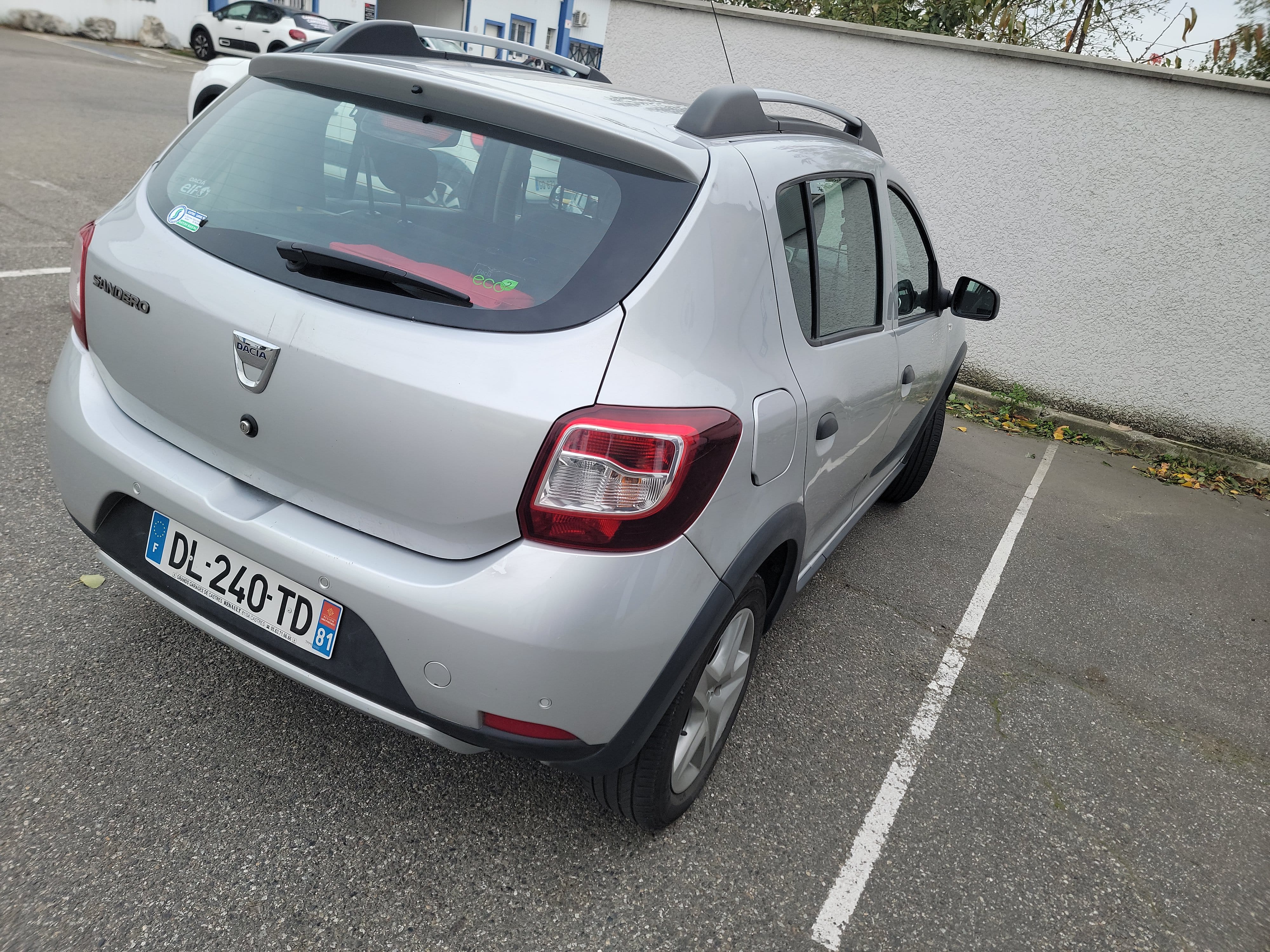 Dacia Sandero avec GPS