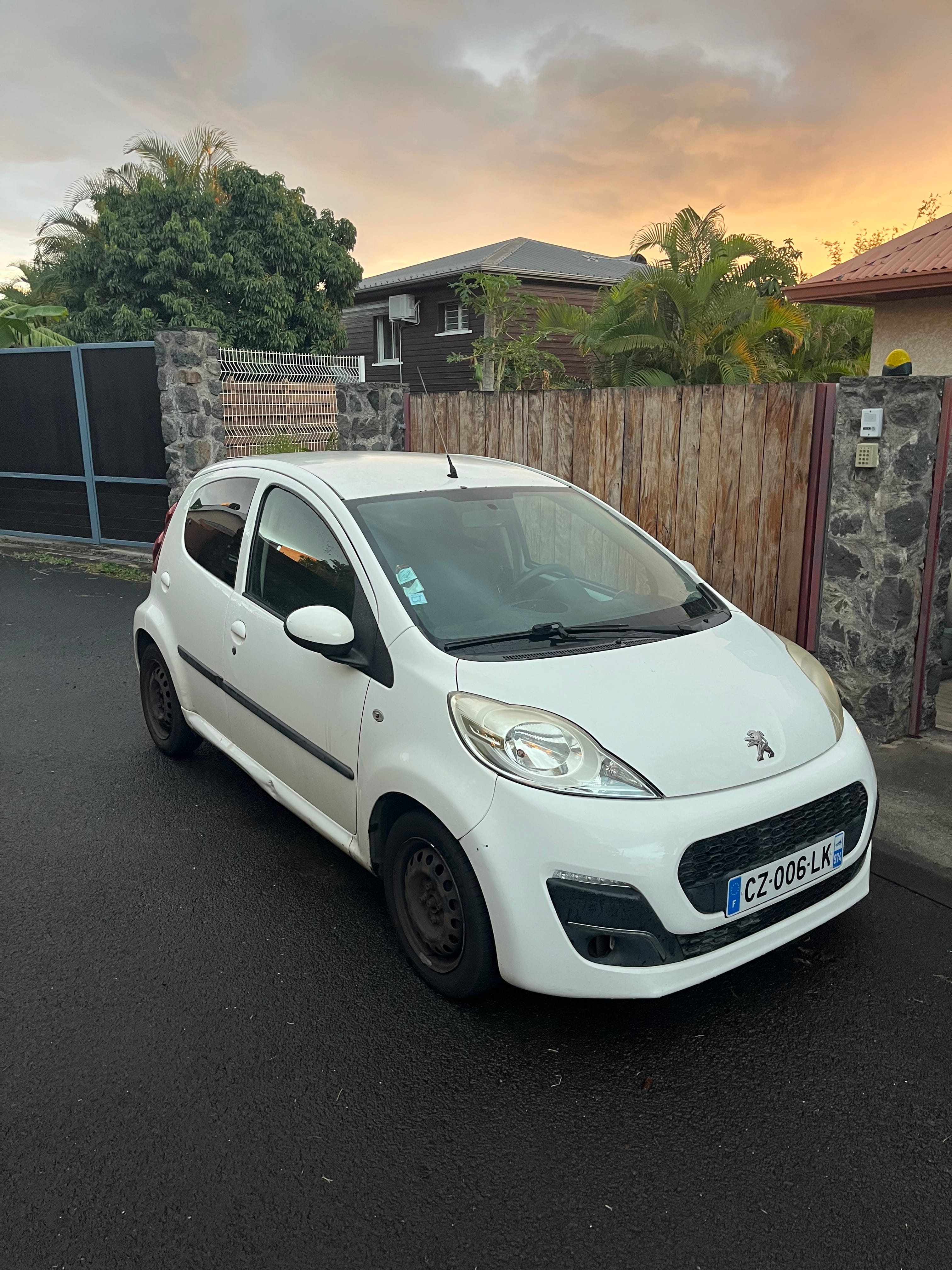 Peugeot 107, 2013, Essence 95