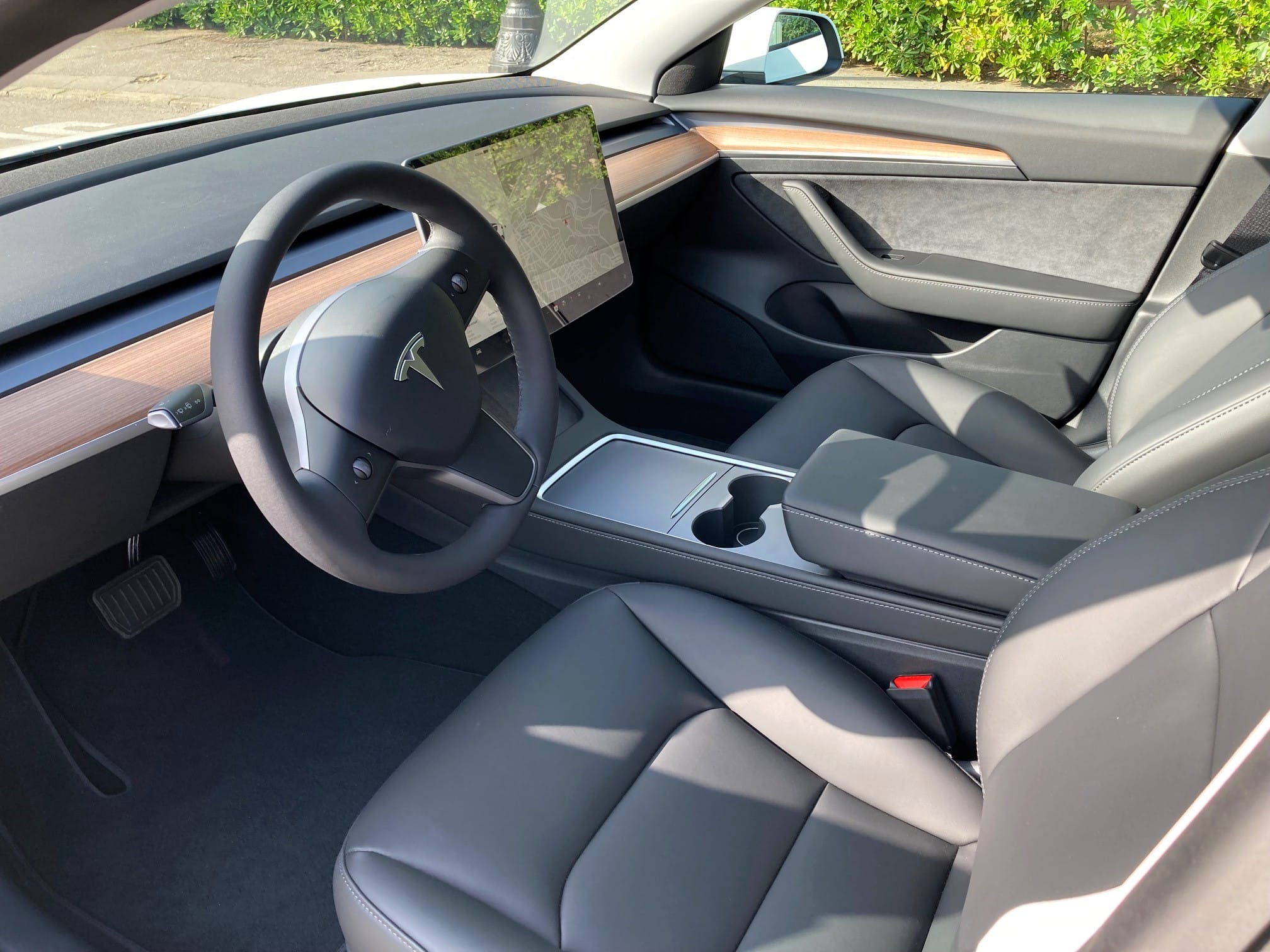 Tesla Model 3 con Dashcam