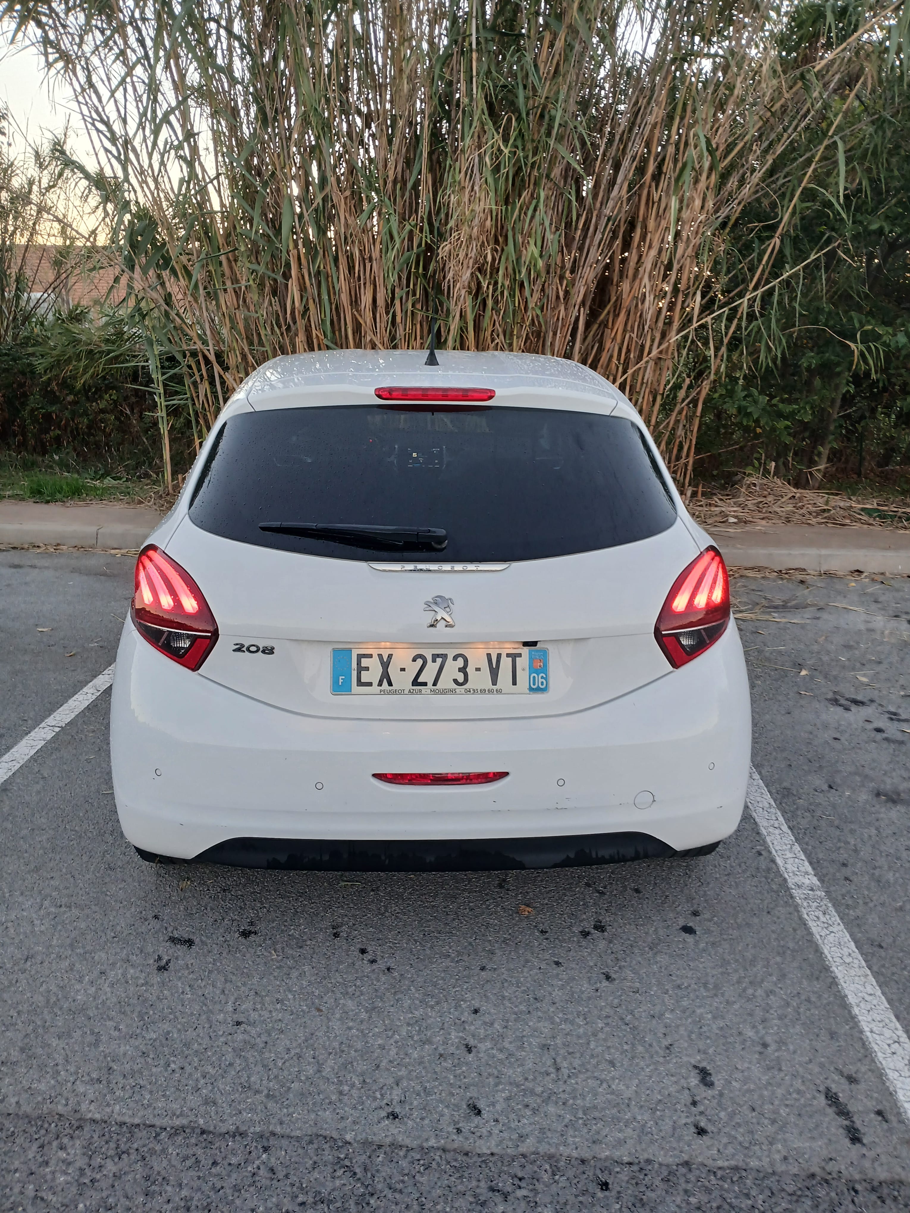 Peugeot 208 avec Siège bébé