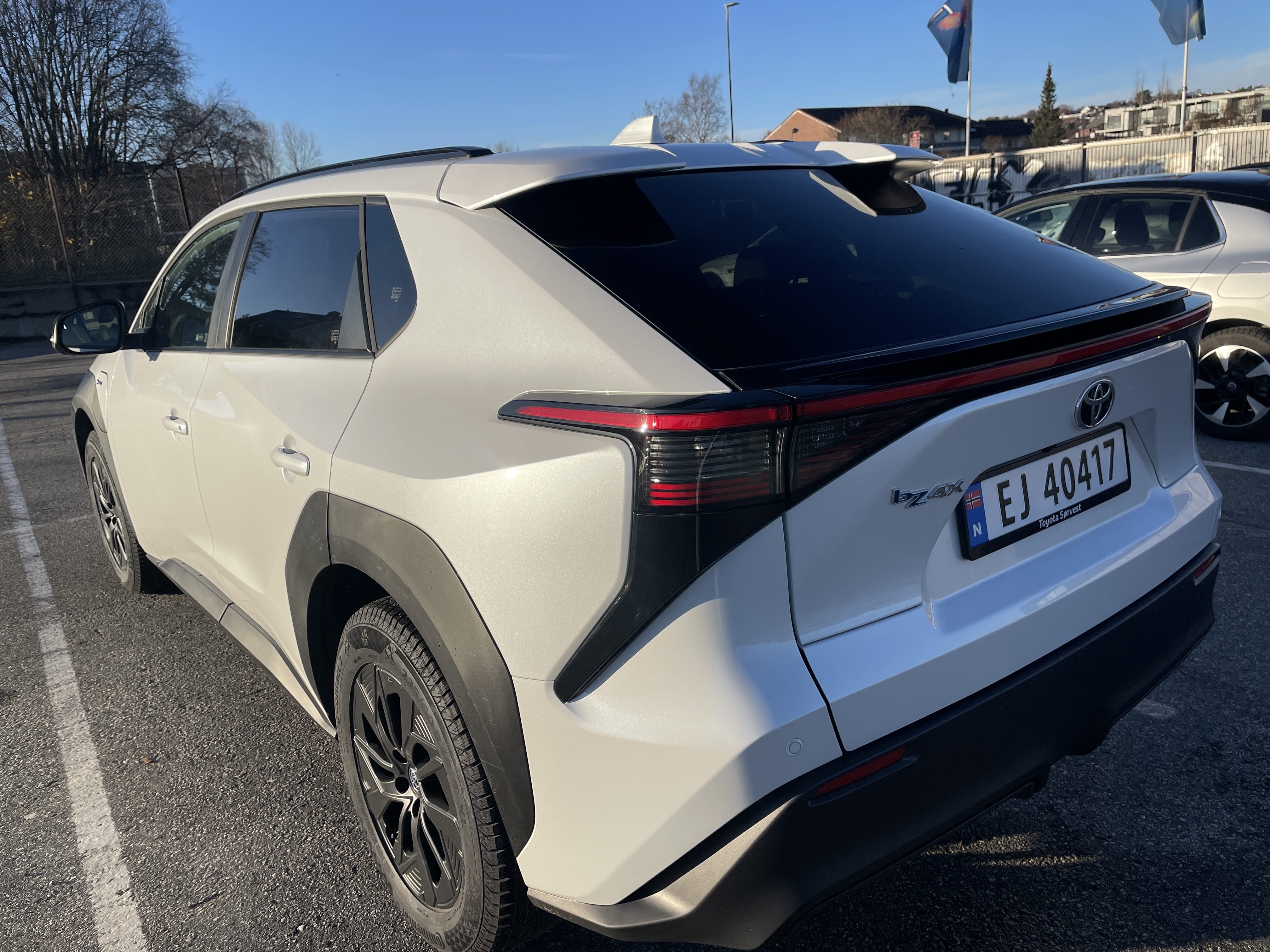 Toyota bZ4X med GPS