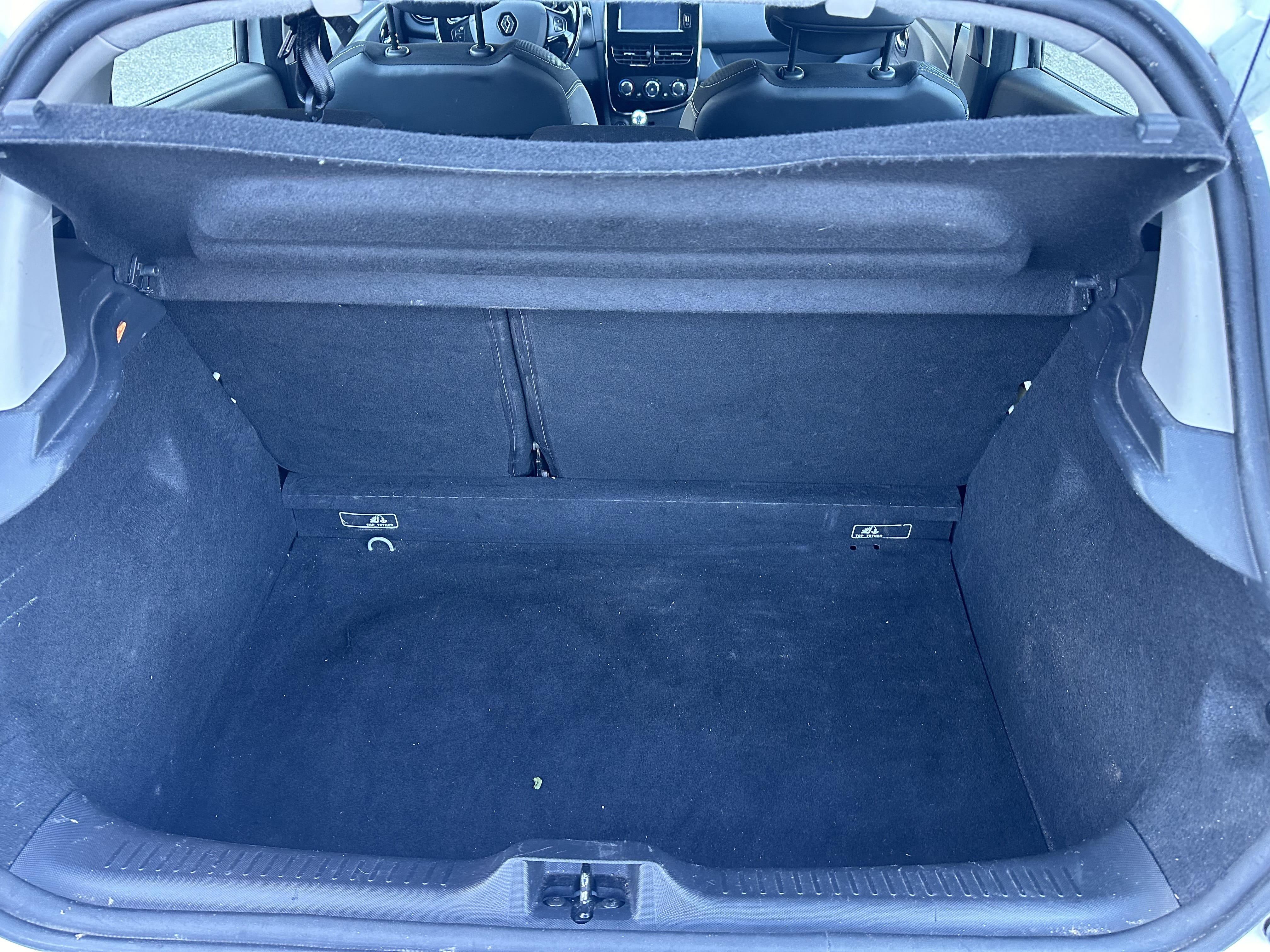Renault Clio with Baby seat