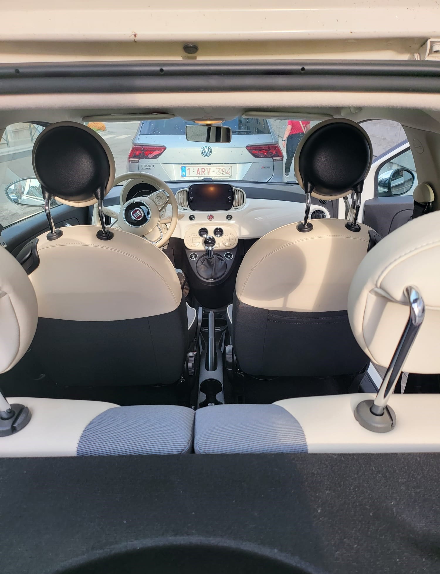 Fiat 500 met Bluetooth audio
