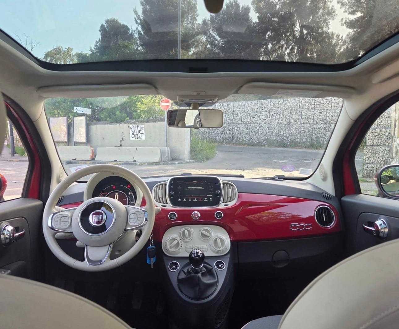 Fiat 500 Lounge avec Régulateur de vitesse