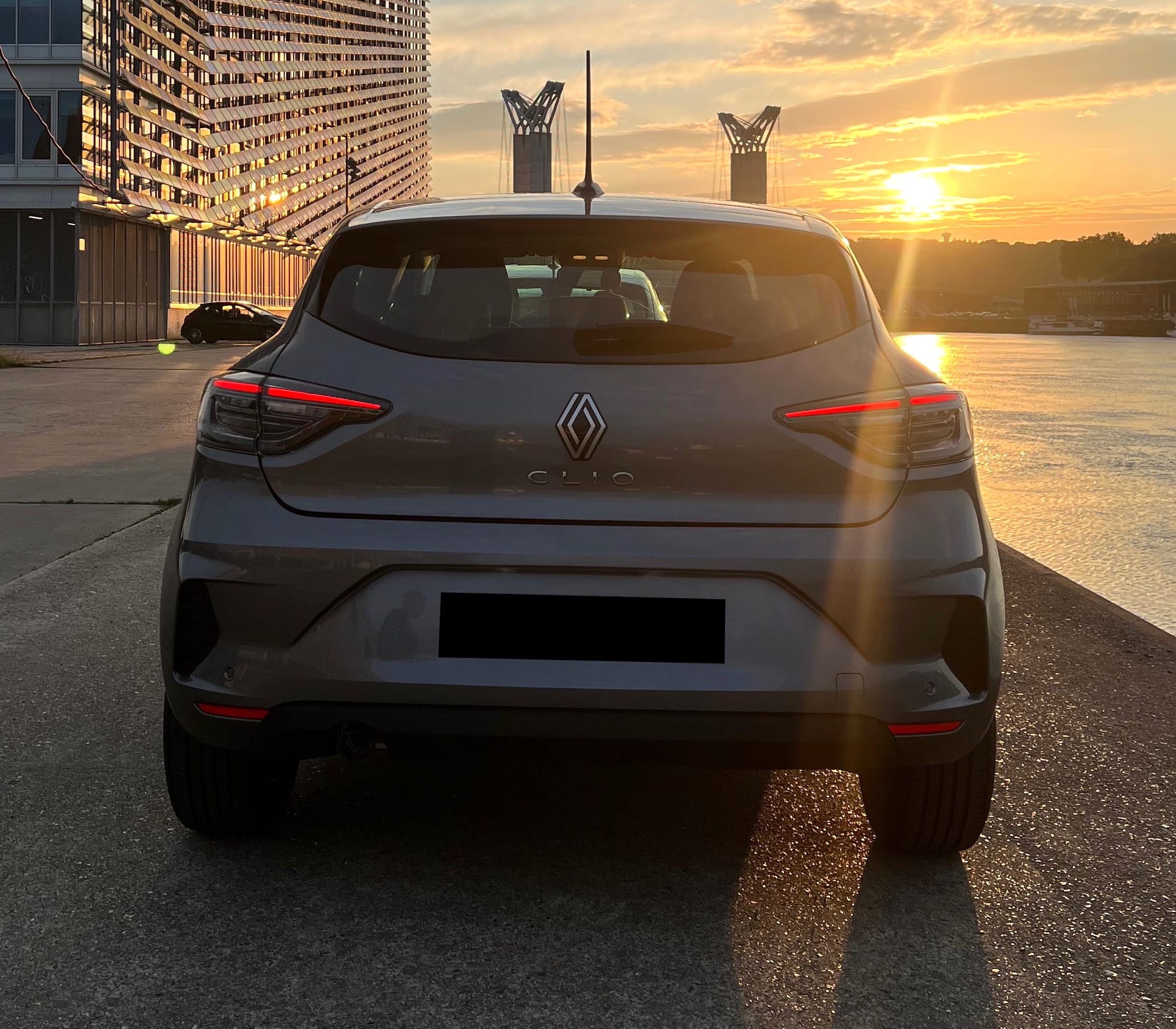 Renault Clio avec Siège bébé