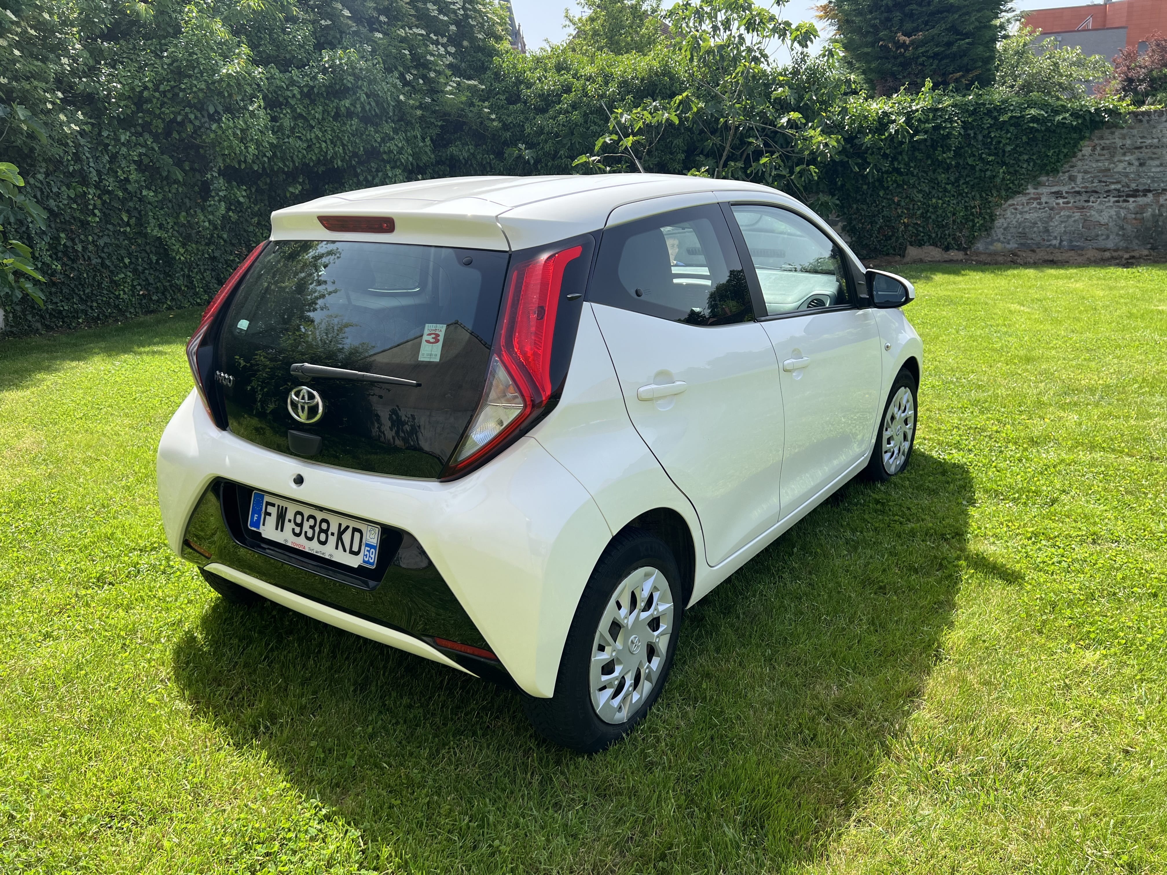 Toyota Aygo II avec Apple CarPlay
