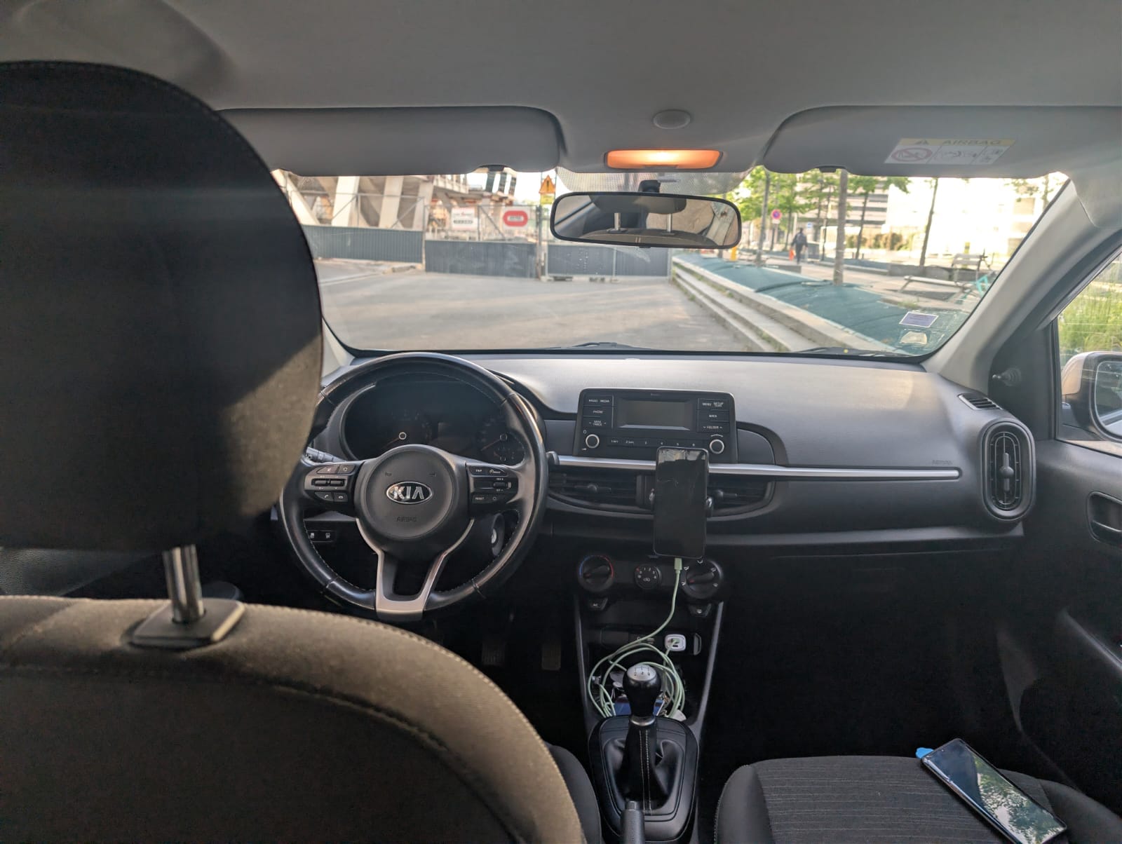 Kia Picanto met USB-oplaadpoorten