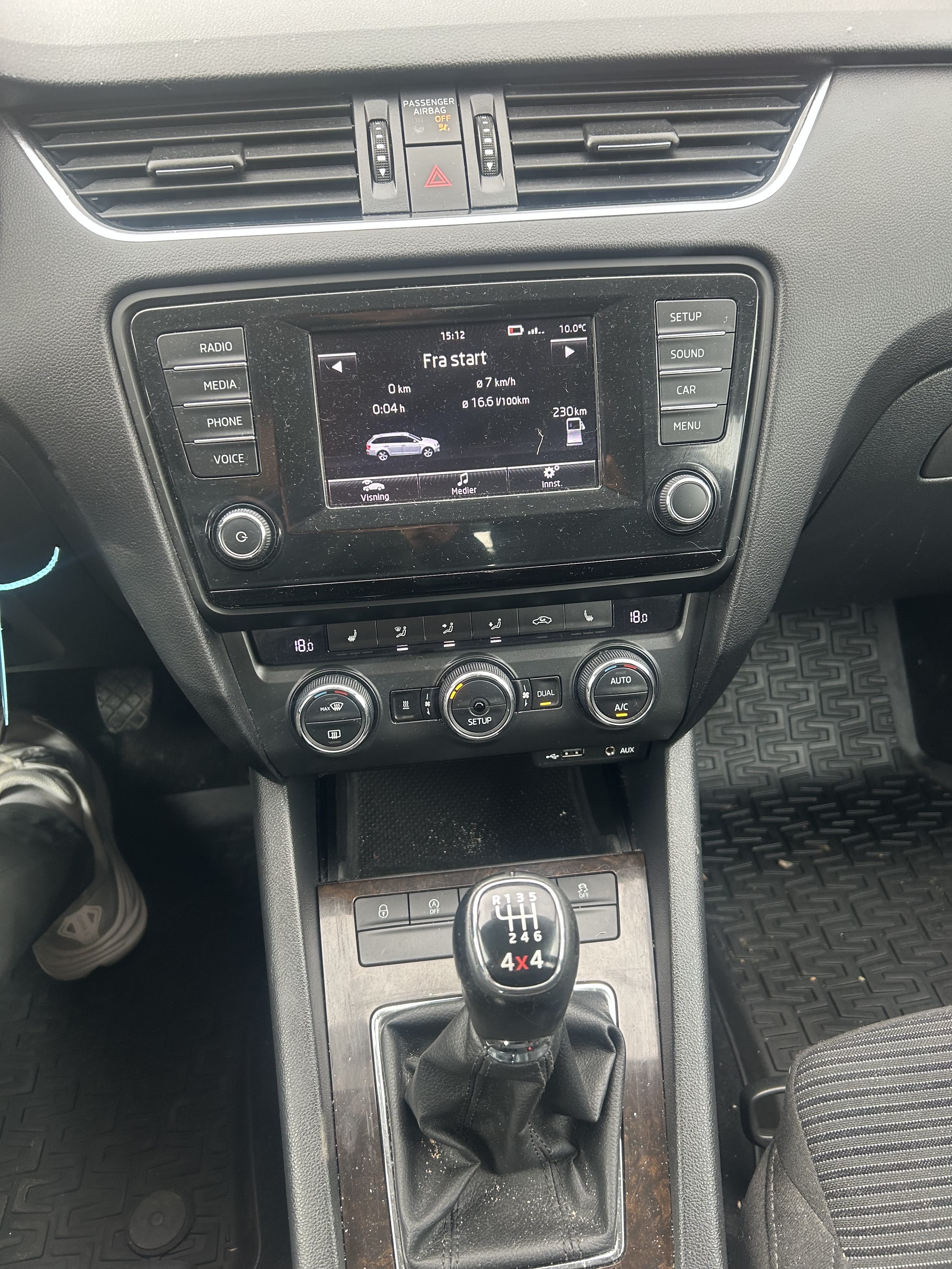 Skoda Octavia med Bluetooth audio