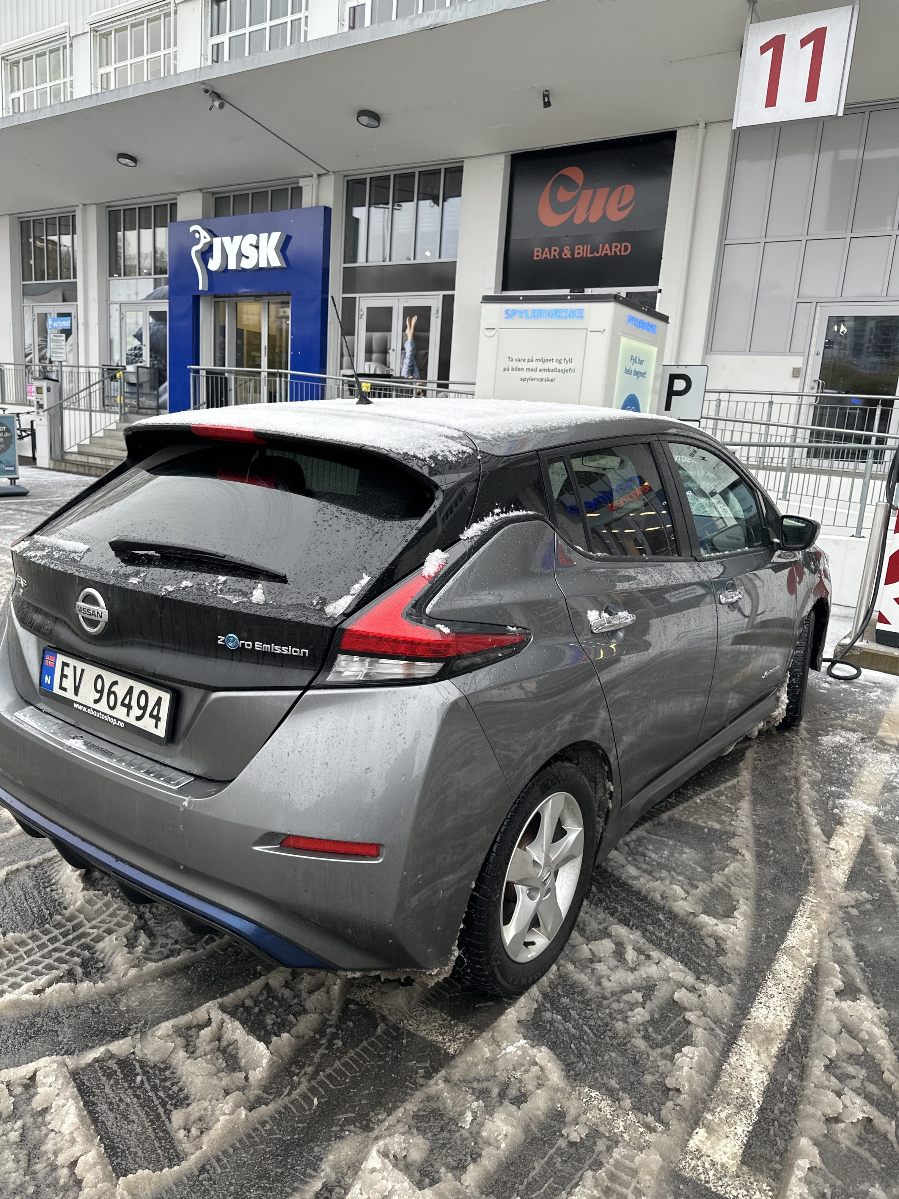 Nissan Leaf med Bluetooth audio