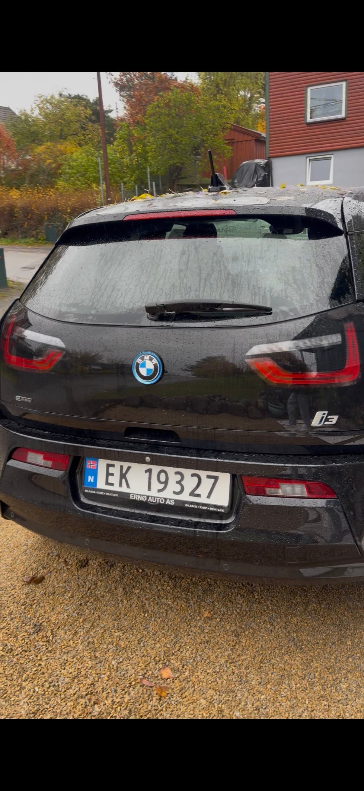BMW i3 med Ryggekamera