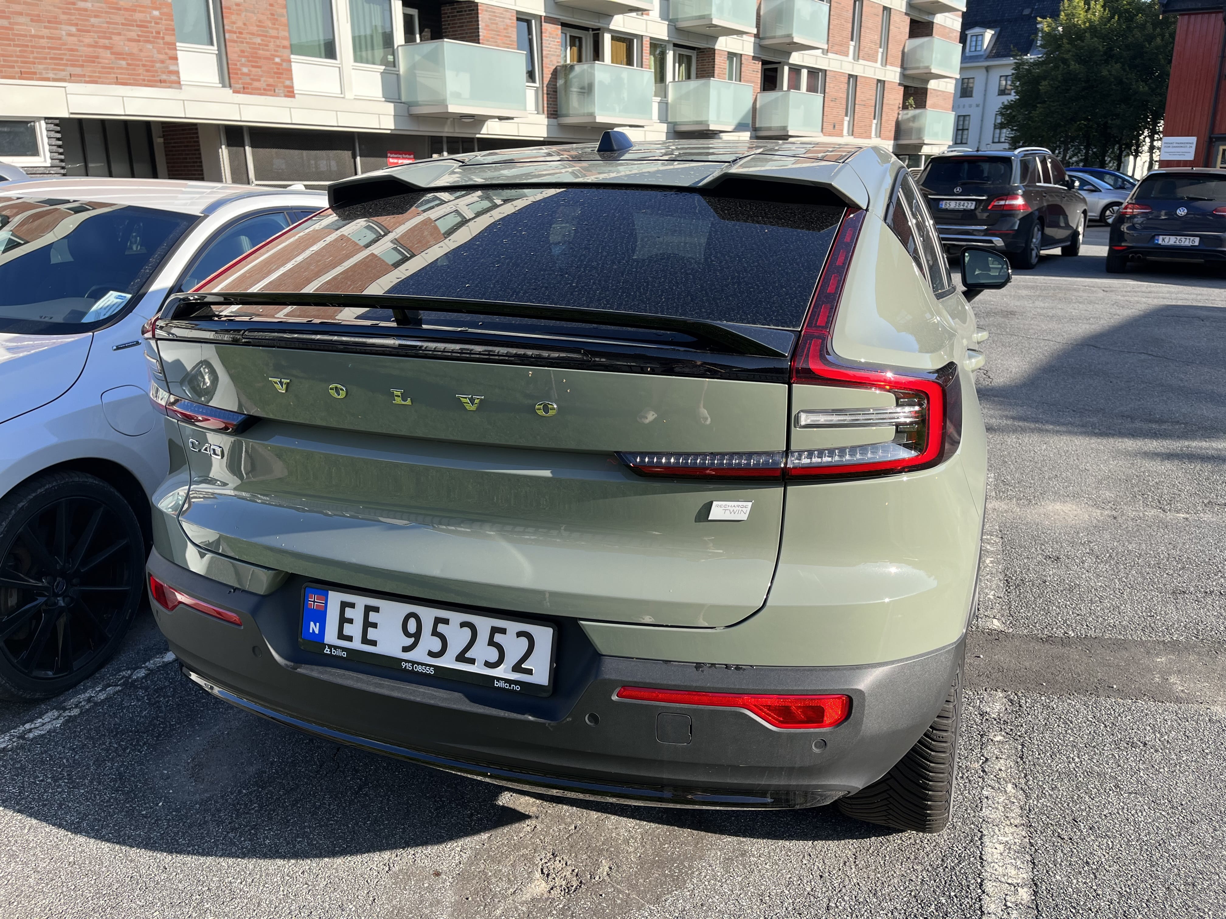 Volvo C40 Recharge med GPS