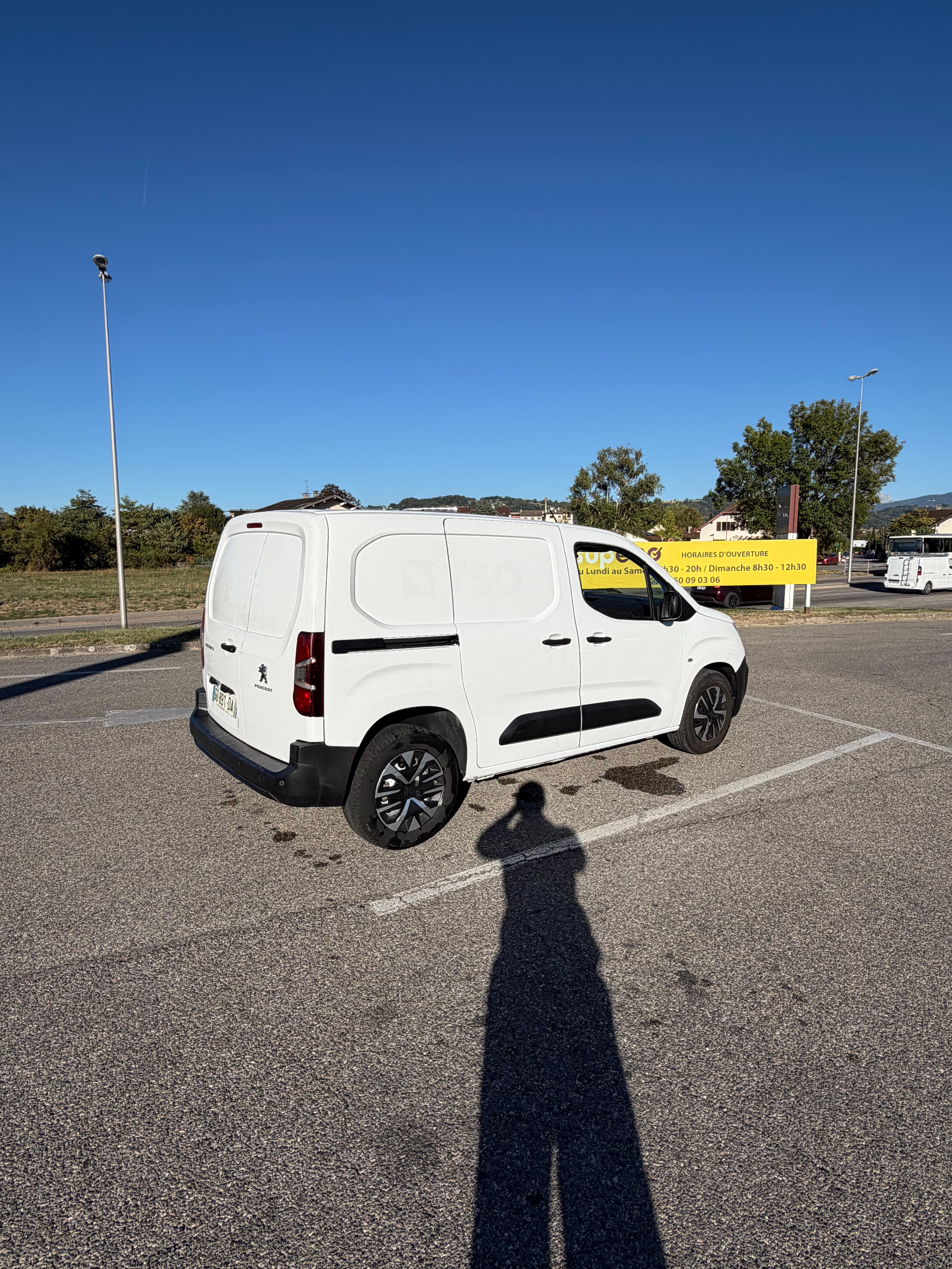 Peugeot Partner avec Apple CarPlay