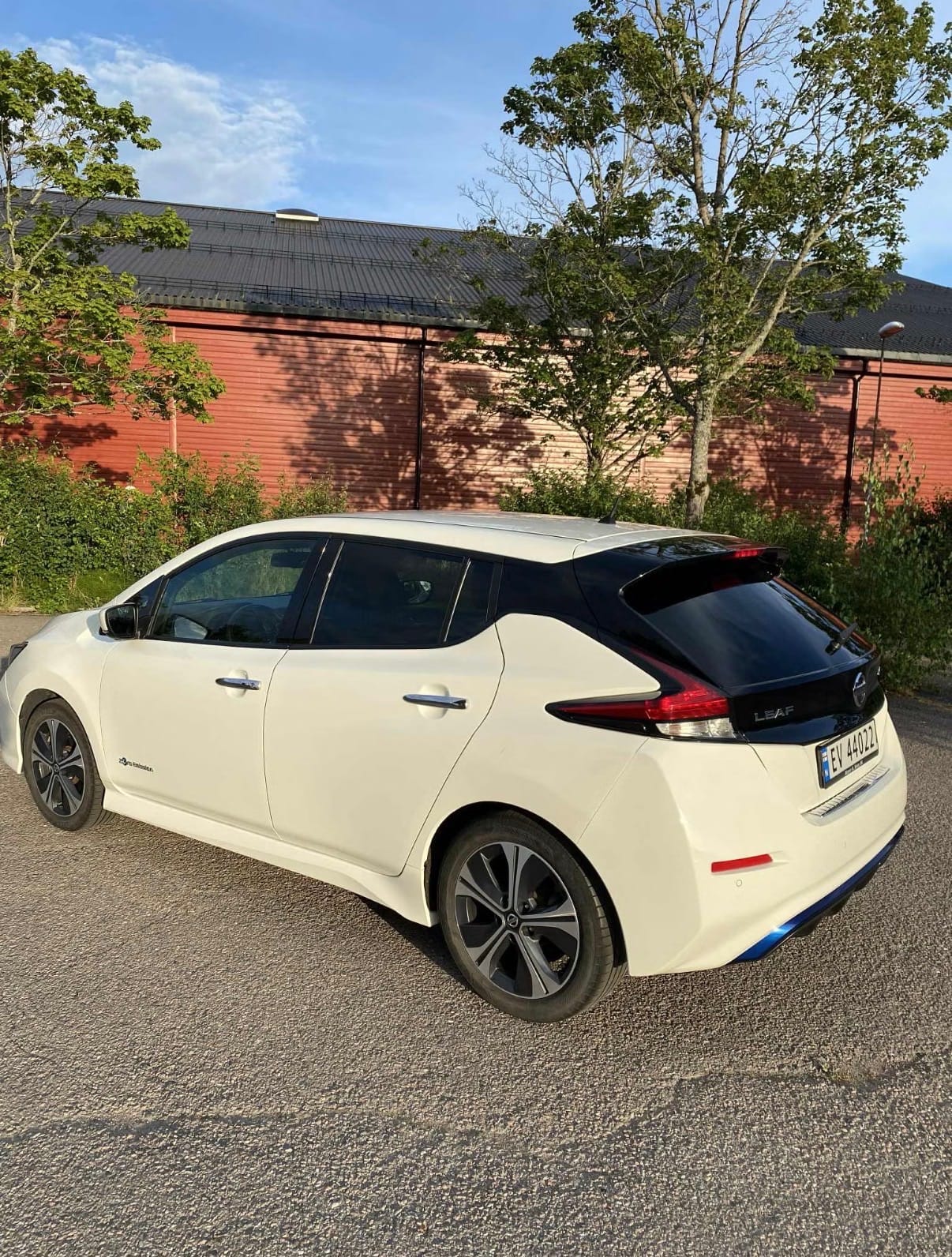 Nissan Leaf med Ryggekamera