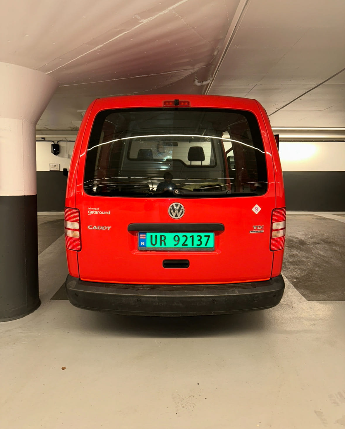 Volkswagen Caddy Maxi med Lydinngang