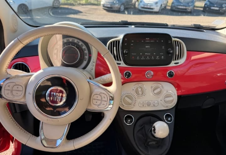 Fiat 500 avec Régulateur de vitesse