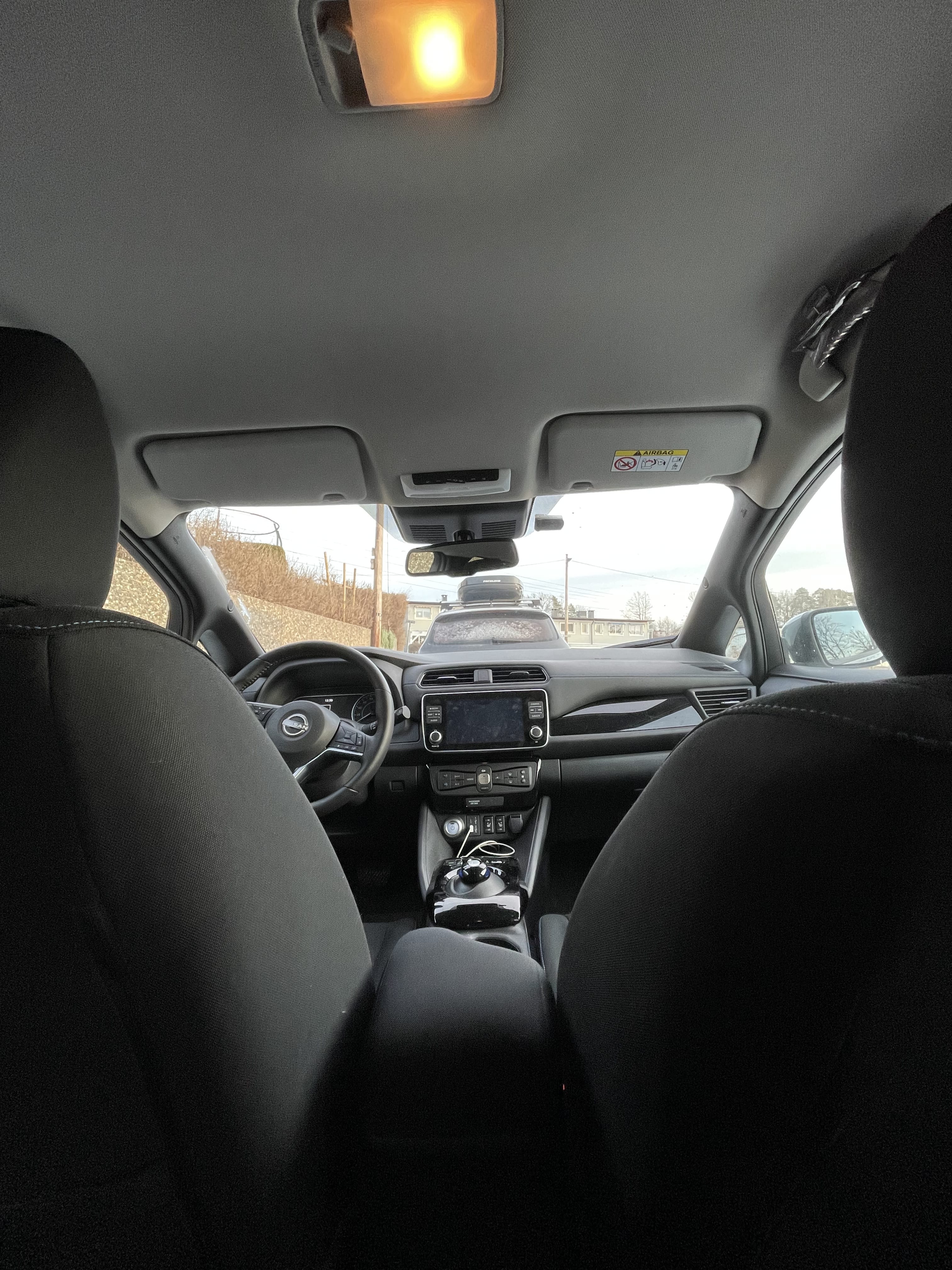 Nissan Leaf con Neumáticos de invierno