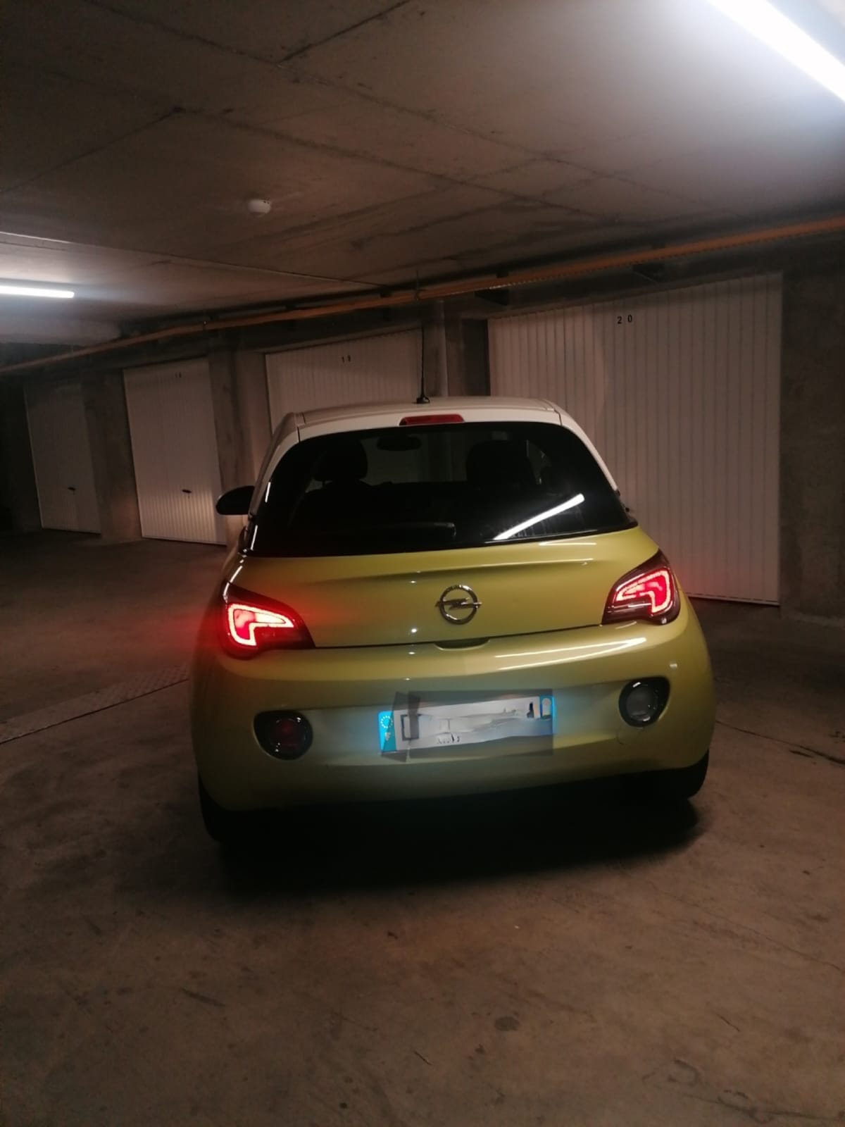 Opel Adam avec Régulateur de vitesse
